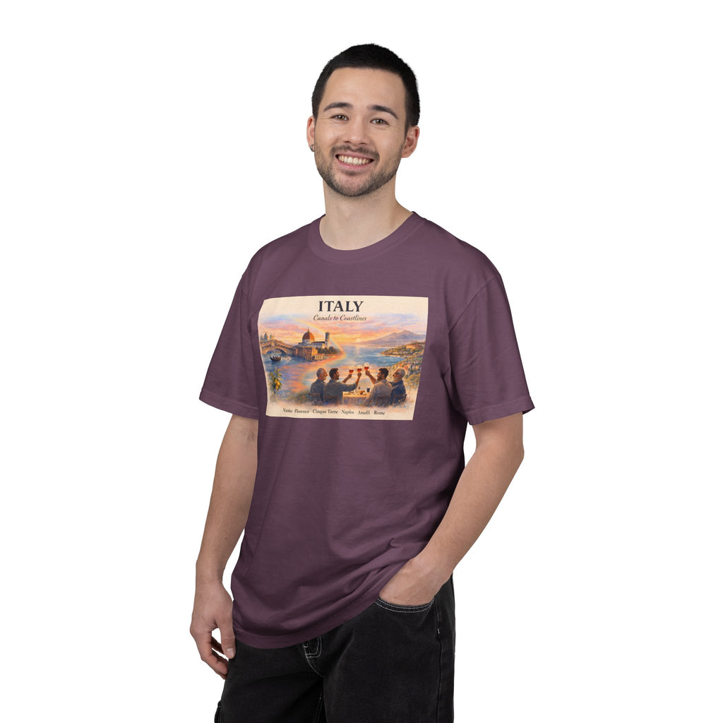 Italy Adventure T-Shirt – Canals to Coastlines