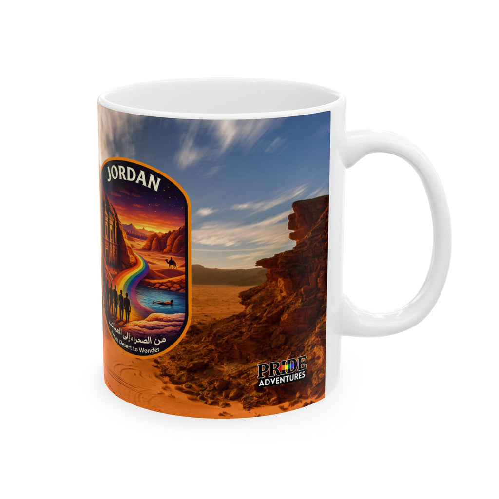 Jordan Adventure Mug – Wadi Rum to Petra | 11 oz / 15 oz