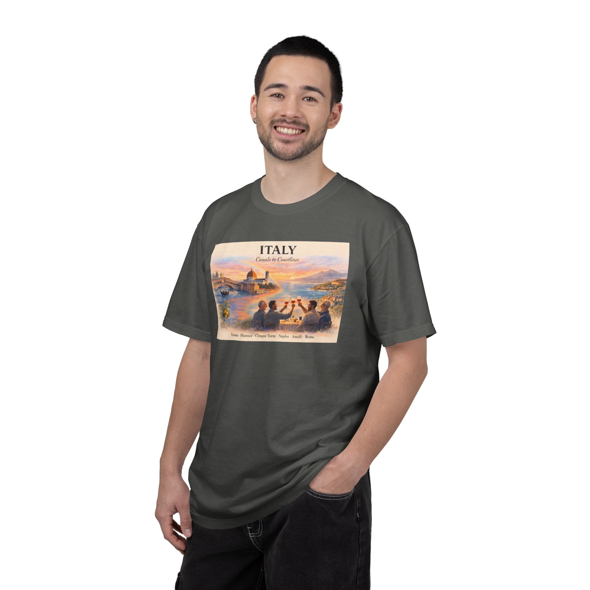Italy Adventure T-Shirt – Canals to Coastlines