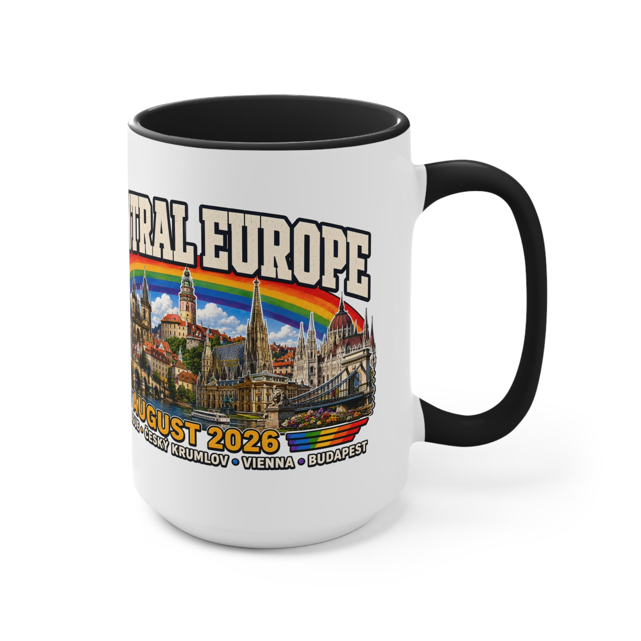 Central Europe Pride Accent Mug