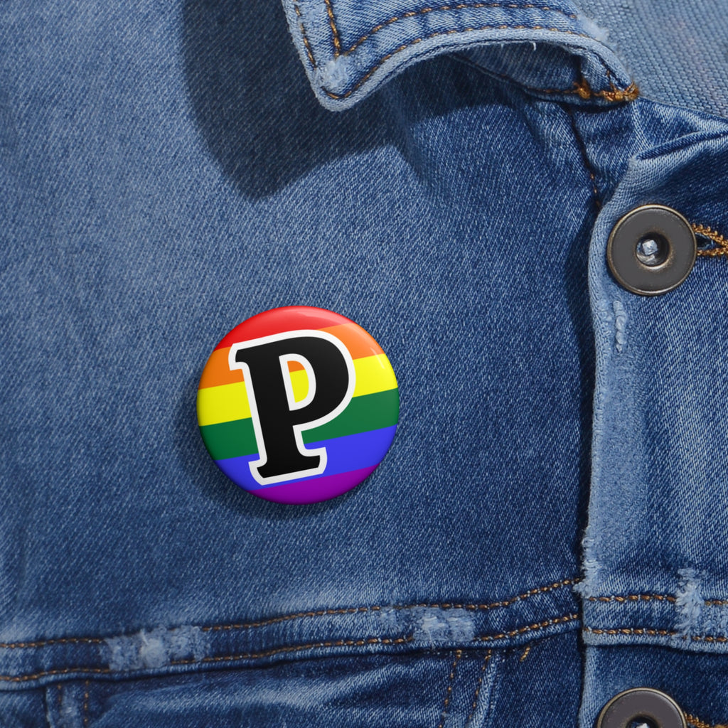 Pride Adventures Button — Letterman's Style Pin
