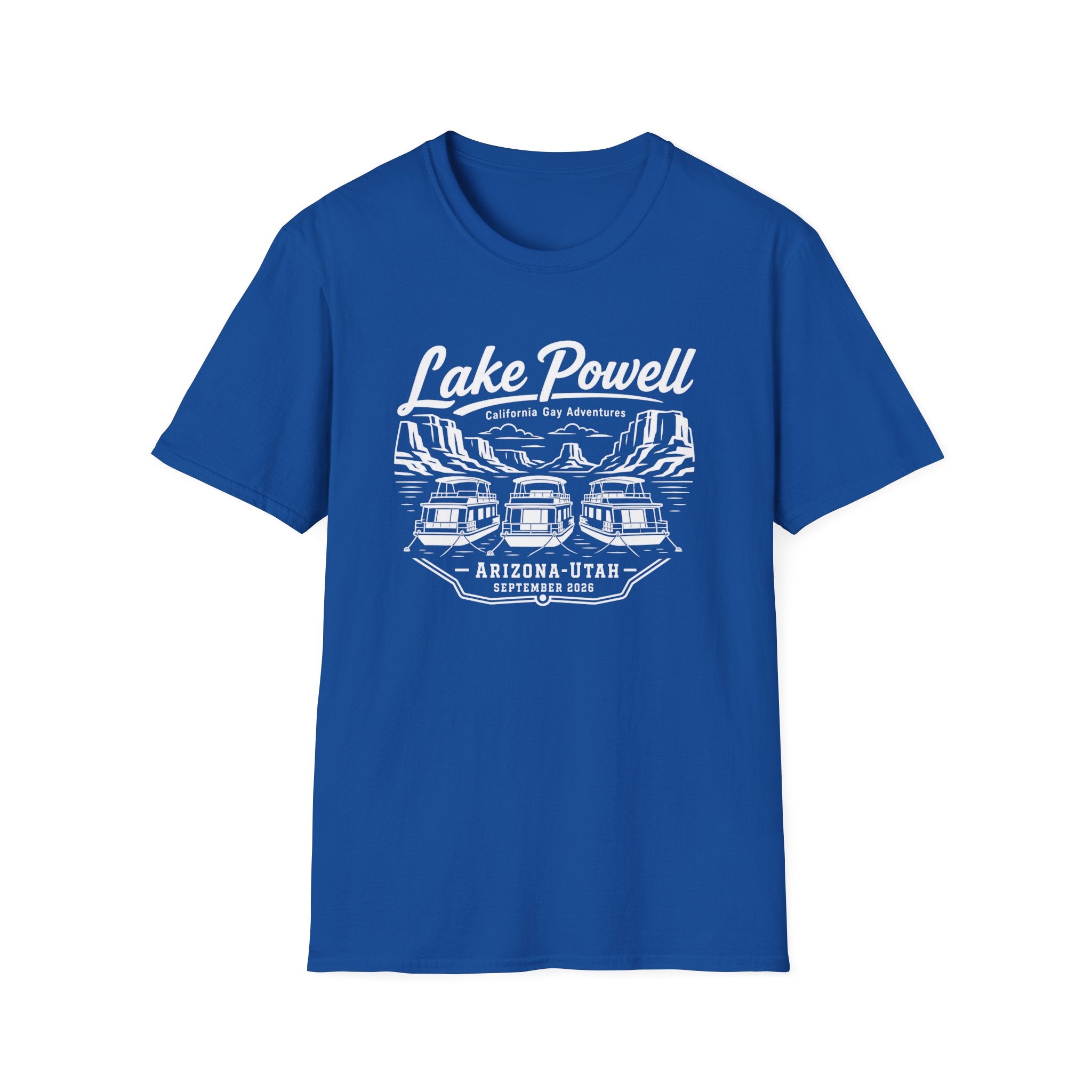 Lake Powell T-Shirt - White Lettering