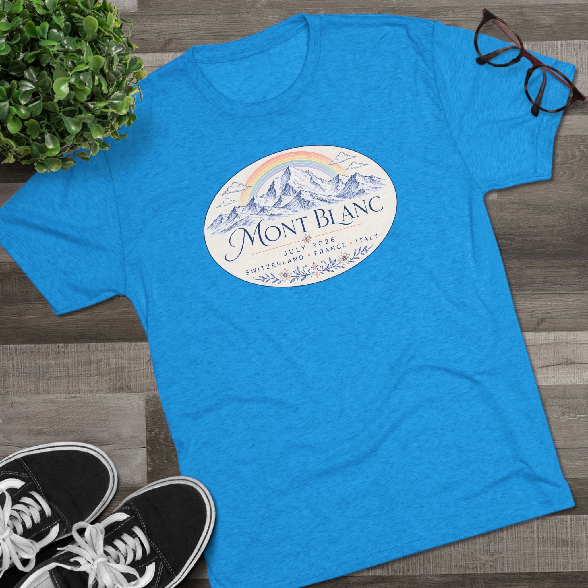 Mont Blanc Adventure Tee — Elegant Design