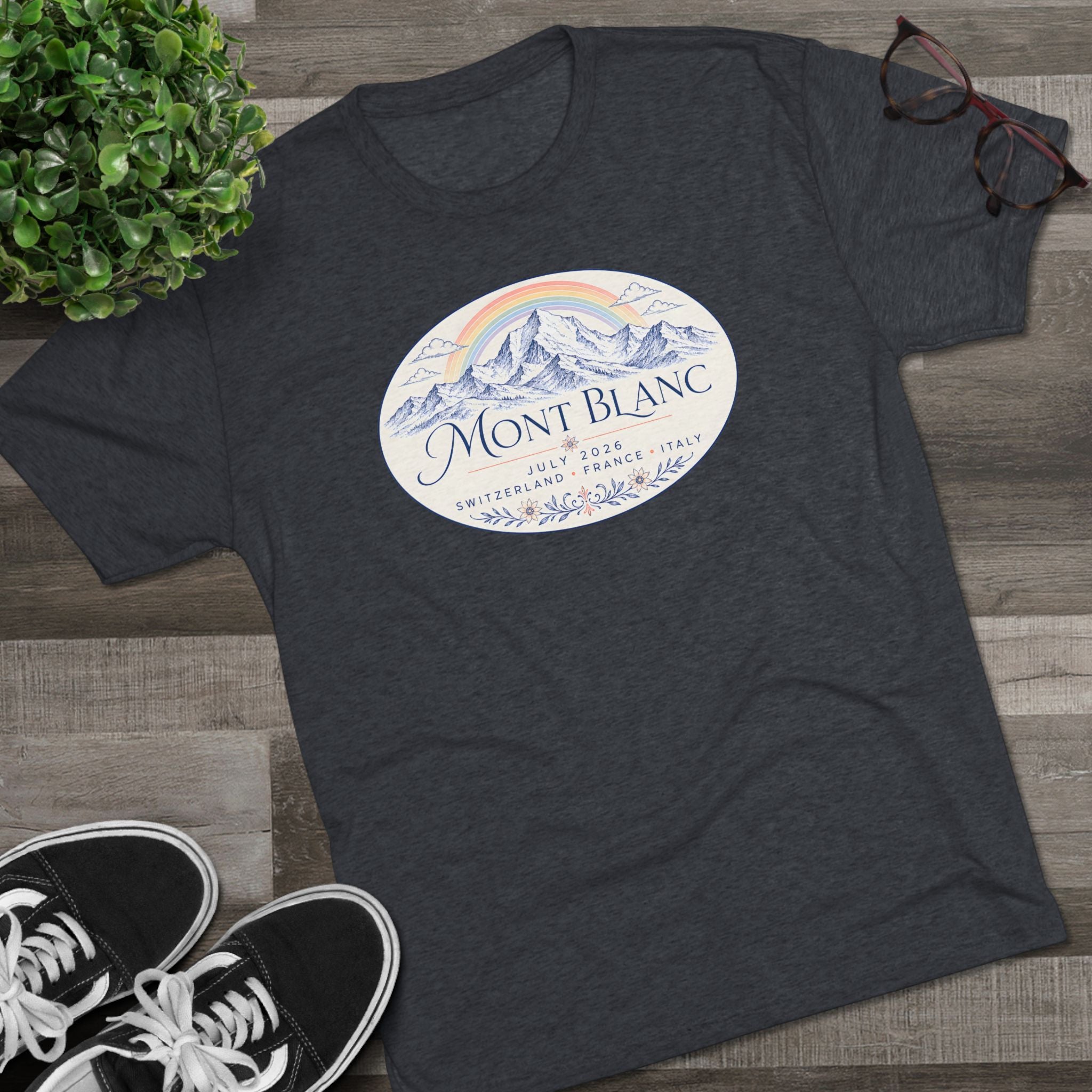 Mont Blanc Adventure Tee — Elegant Design