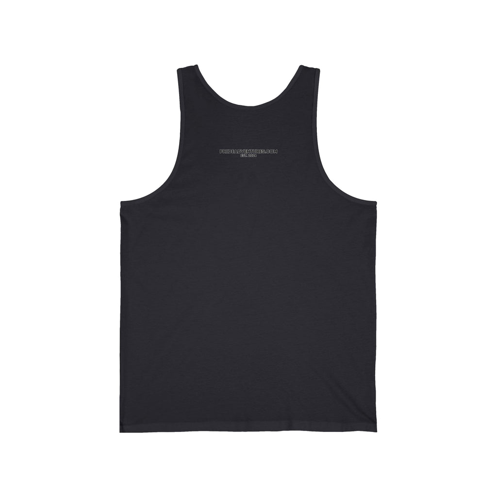Tank Top — Colorful Hummingbird Logo "Live Free" Minimalist Athletic Tank