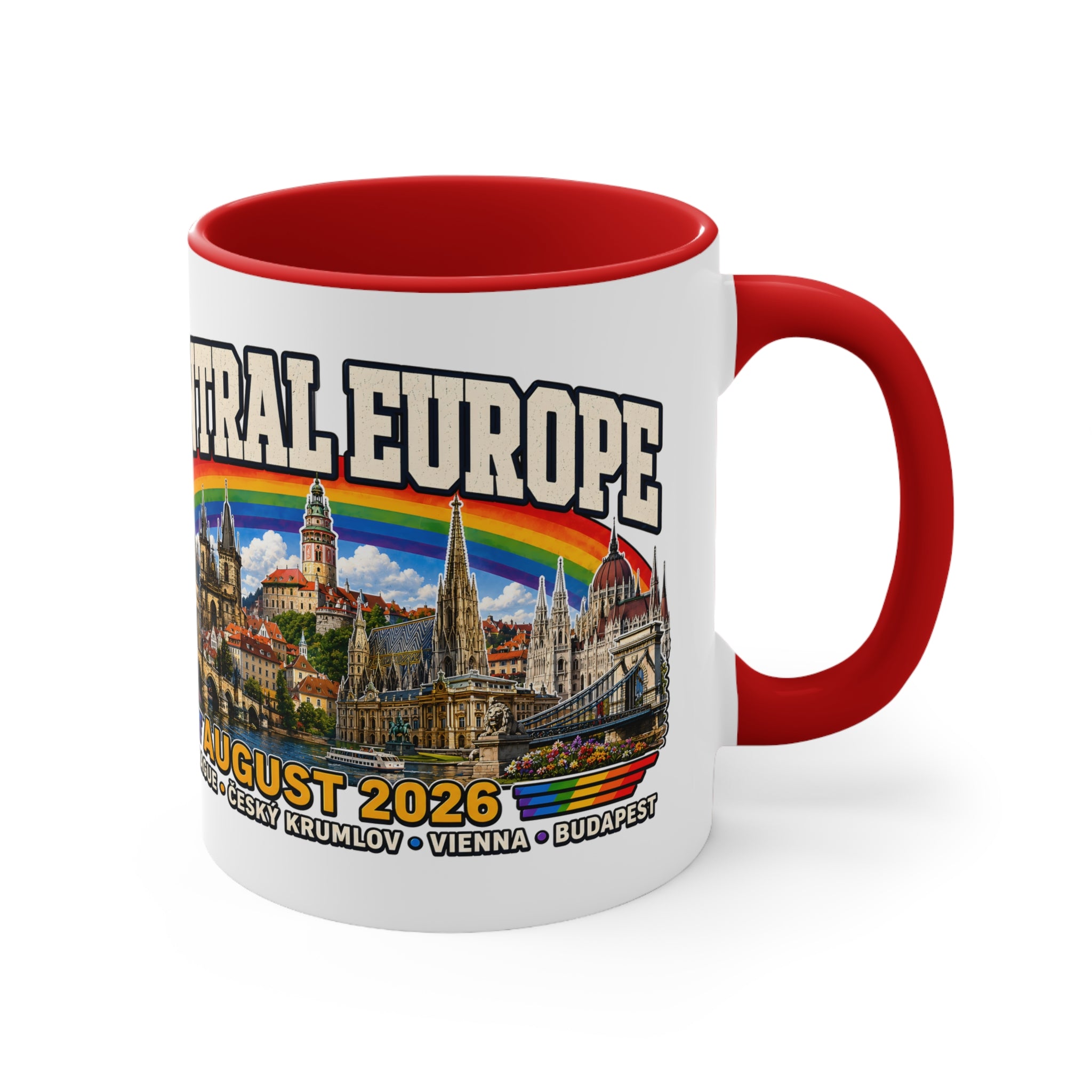 Central Europe Pride Accent Mug