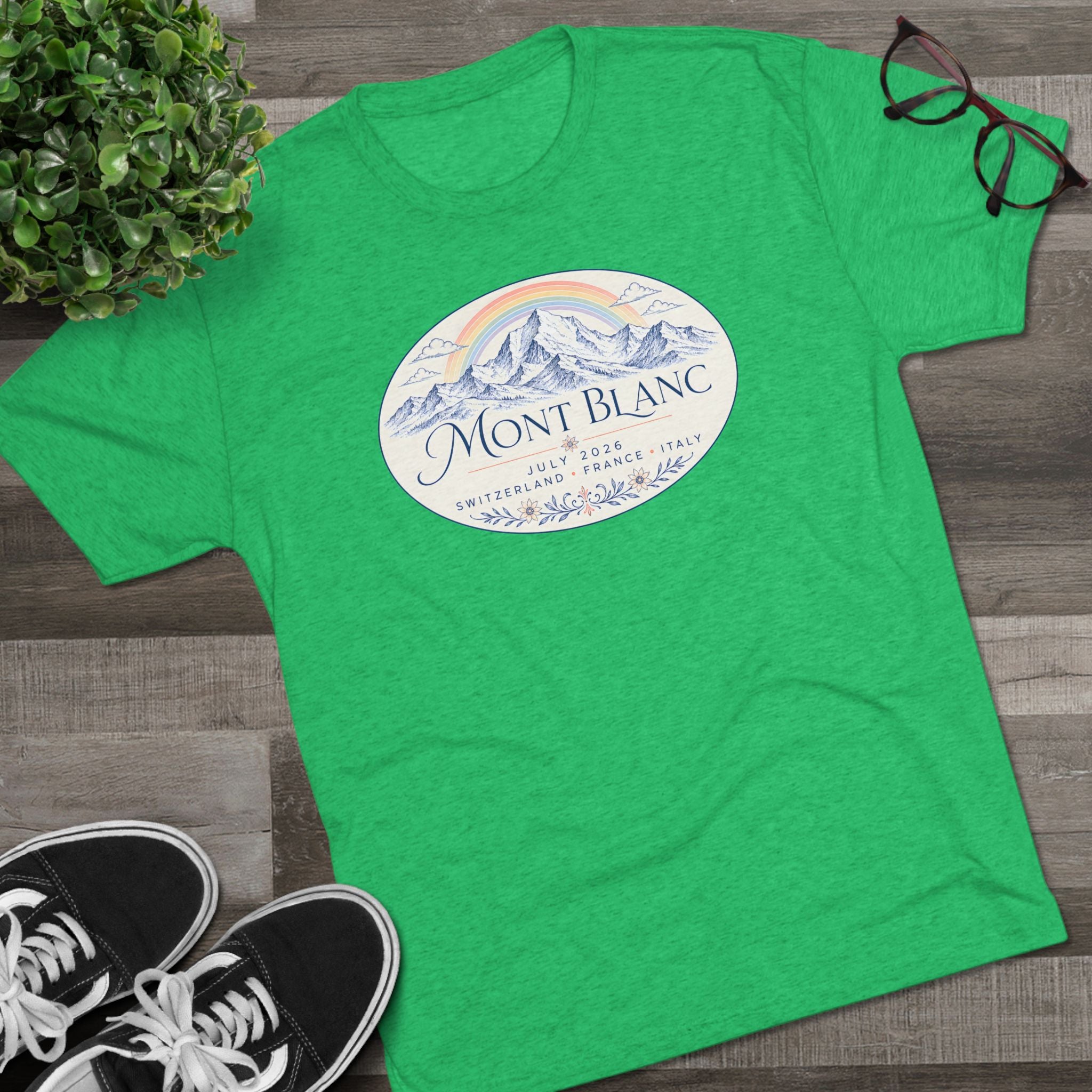 Mont Blanc Adventure Tee — Elegant Design