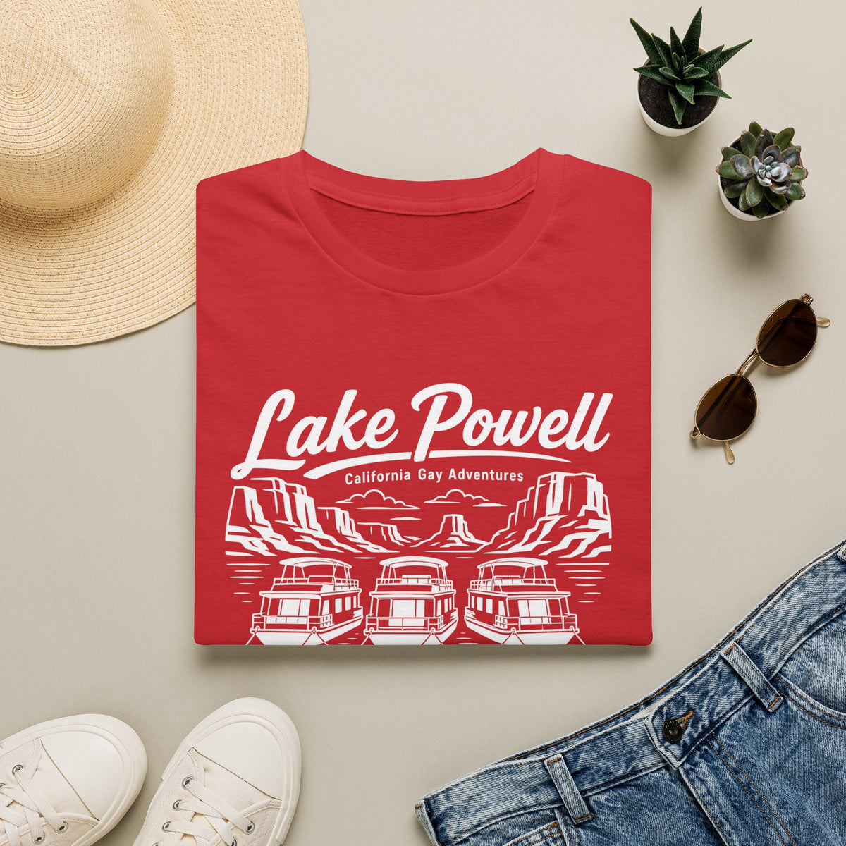 Lake Powell T-Shirt - White Lettering