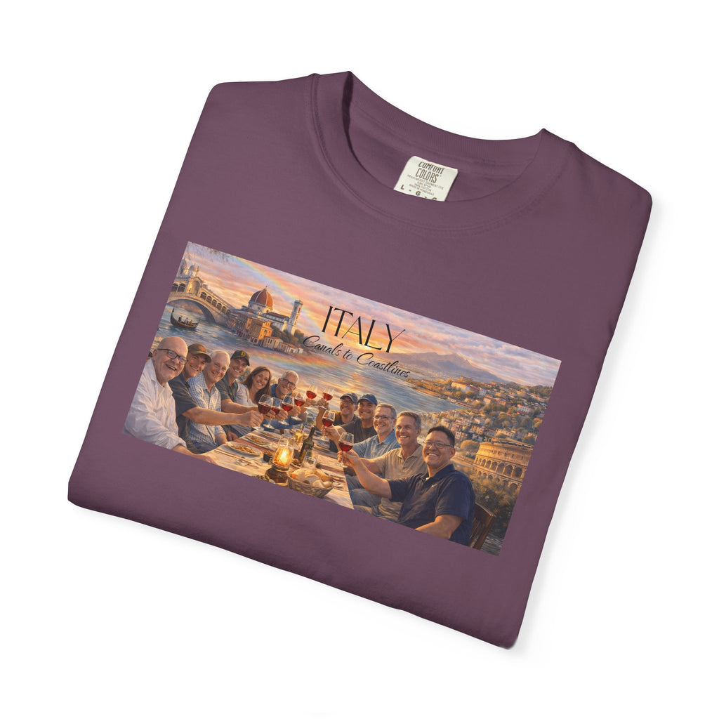 Italy Adventure T-Shirt 2 – Canals to Coastlines