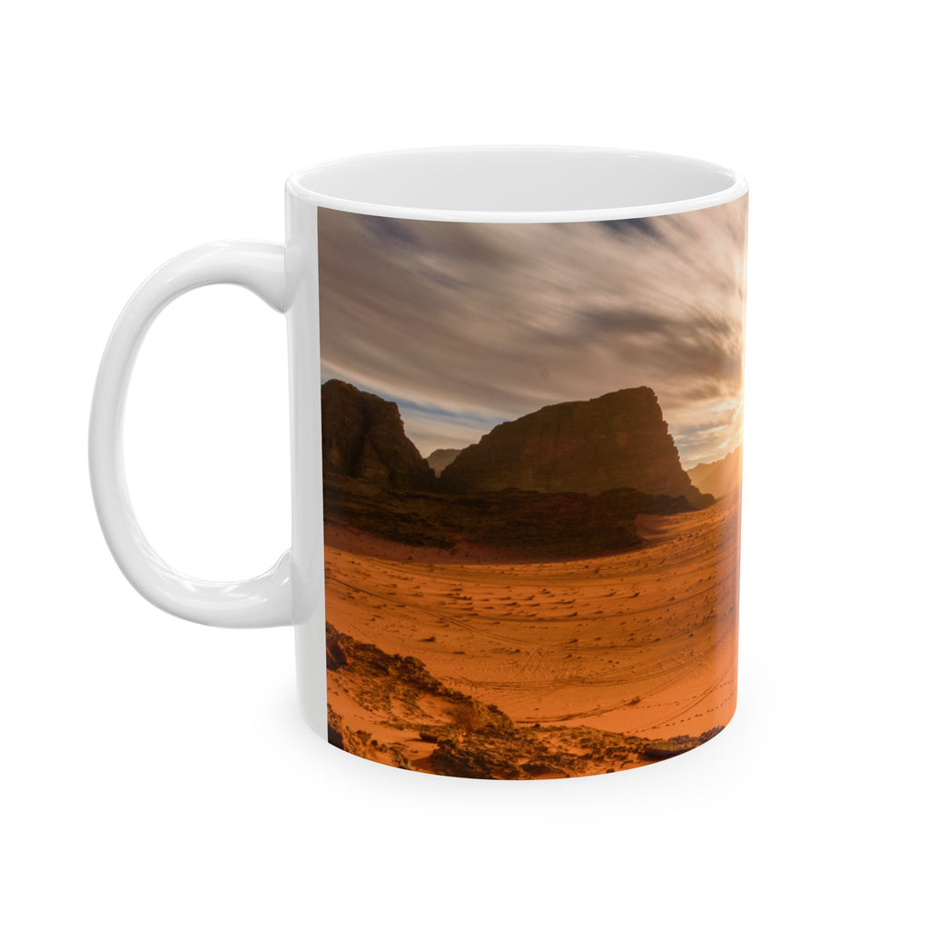 Jordan Adventure Mug – Wadi Rum to Petra | 11 oz / 15 oz