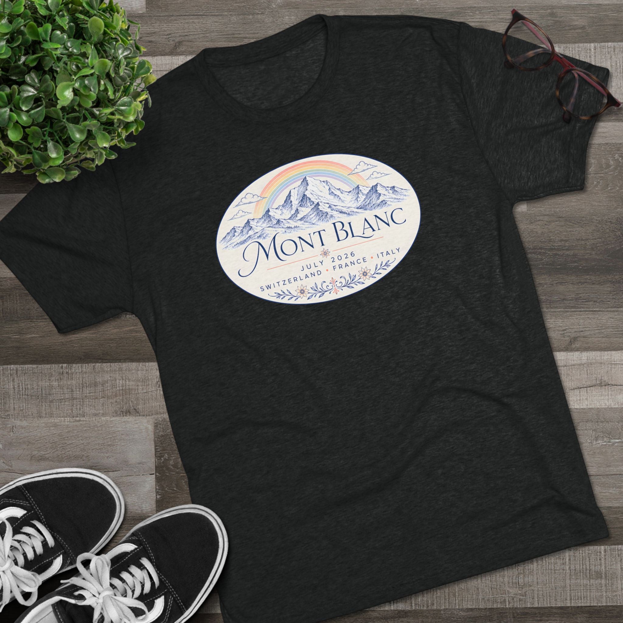 Mont Blanc Adventure Tee — Elegant Design