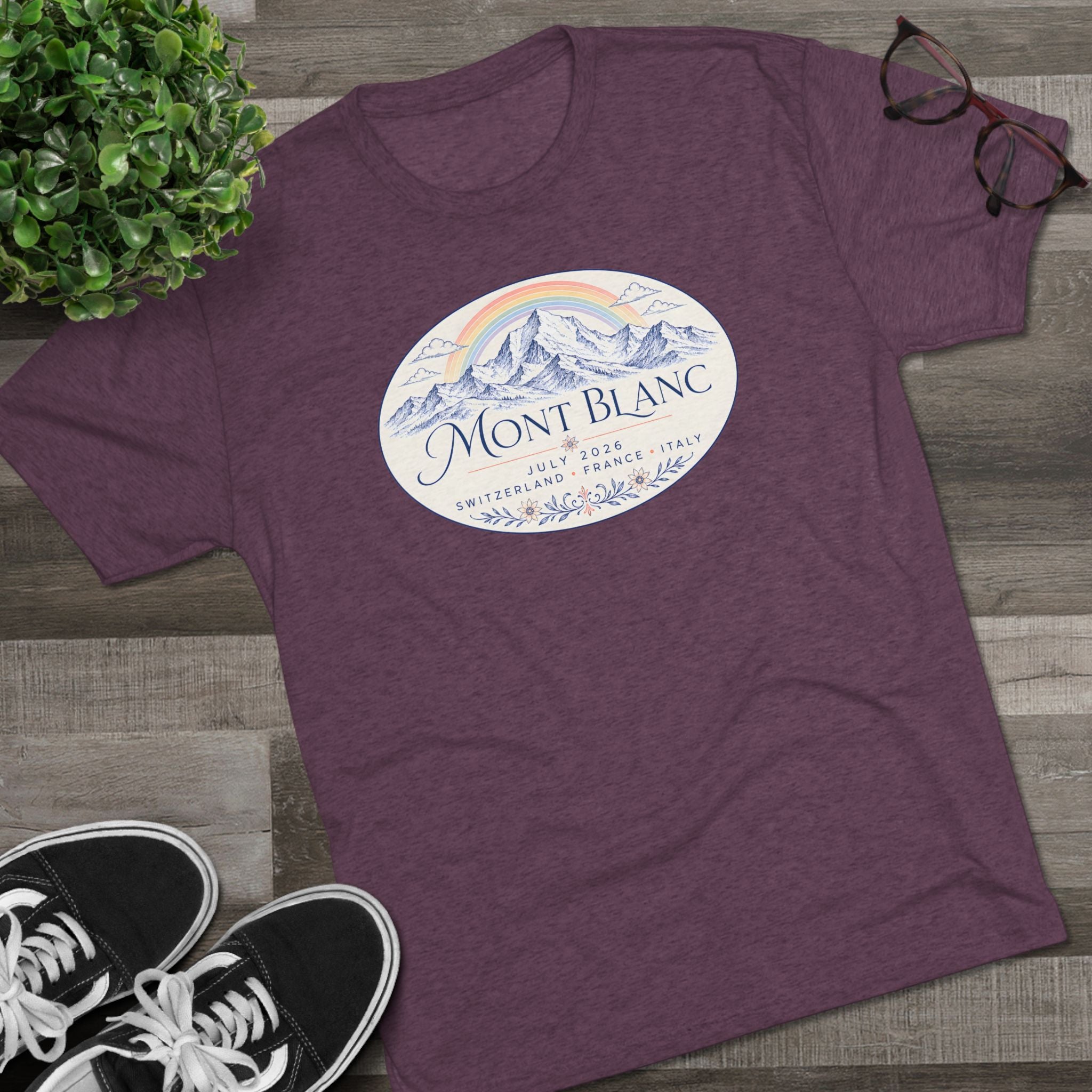 Mont Blanc Adventure Tee — Elegant Design