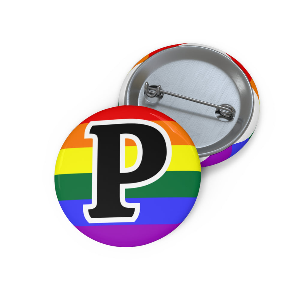 Pride Adventures Button — Letterman's Style Pin