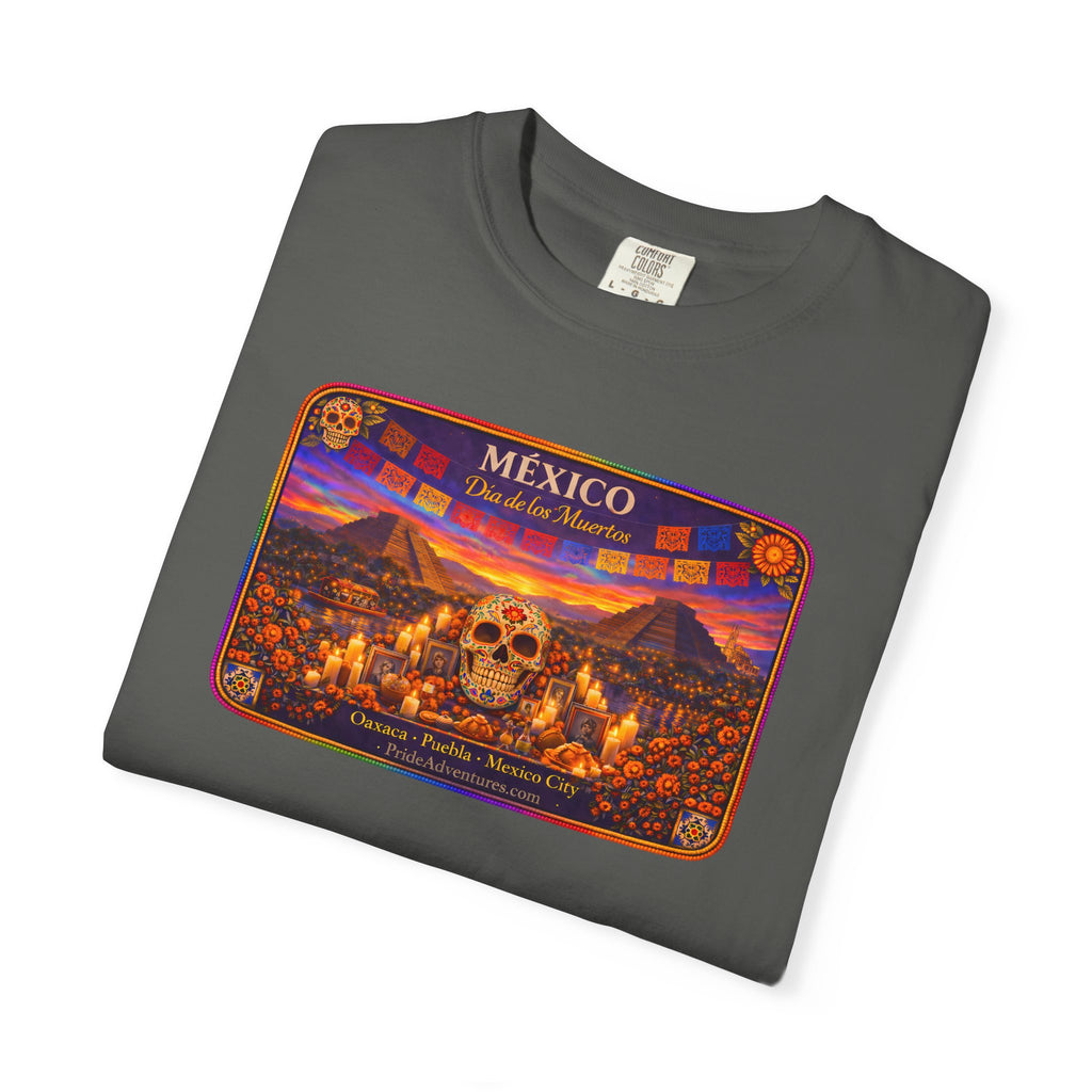 Día de los Muertos Adventure T-Shirt – Oaxaca to Mexico City
