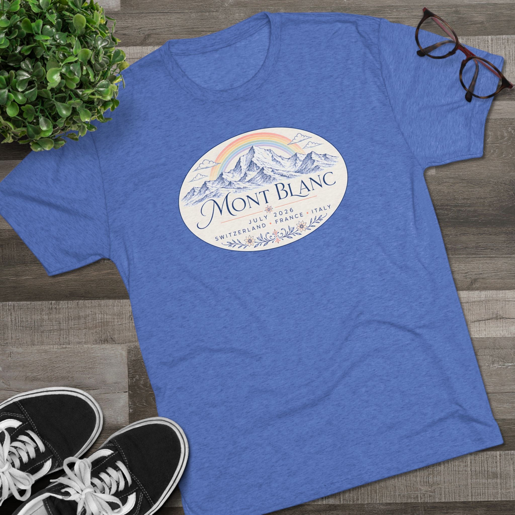Mont Blanc Adventure Tee — Elegant Design