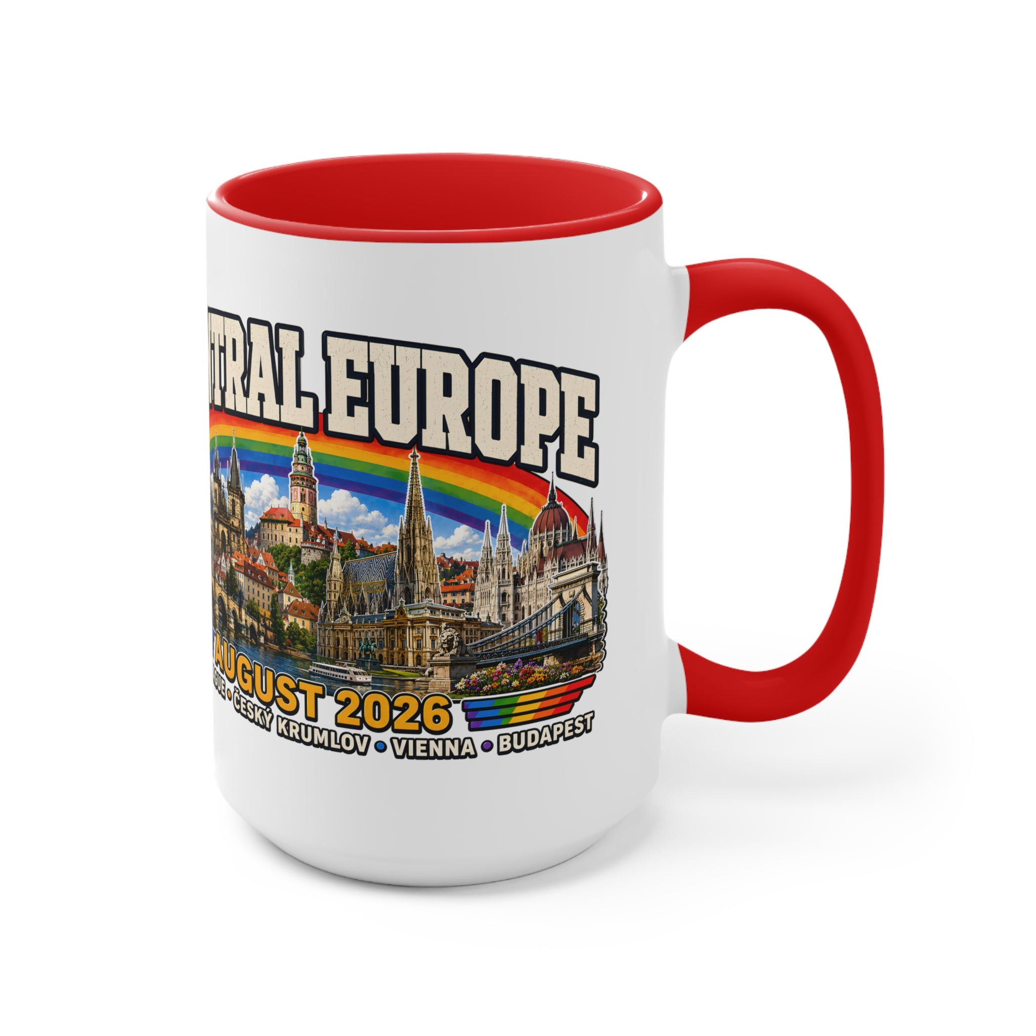 Central Europe Pride Accent Mug