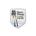 Queer Hiking Is More Fun! Vinyl Sticker