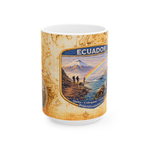 Ecuador Adventure Mug – Quito to the Galápagos | 11 oz / 15 oz