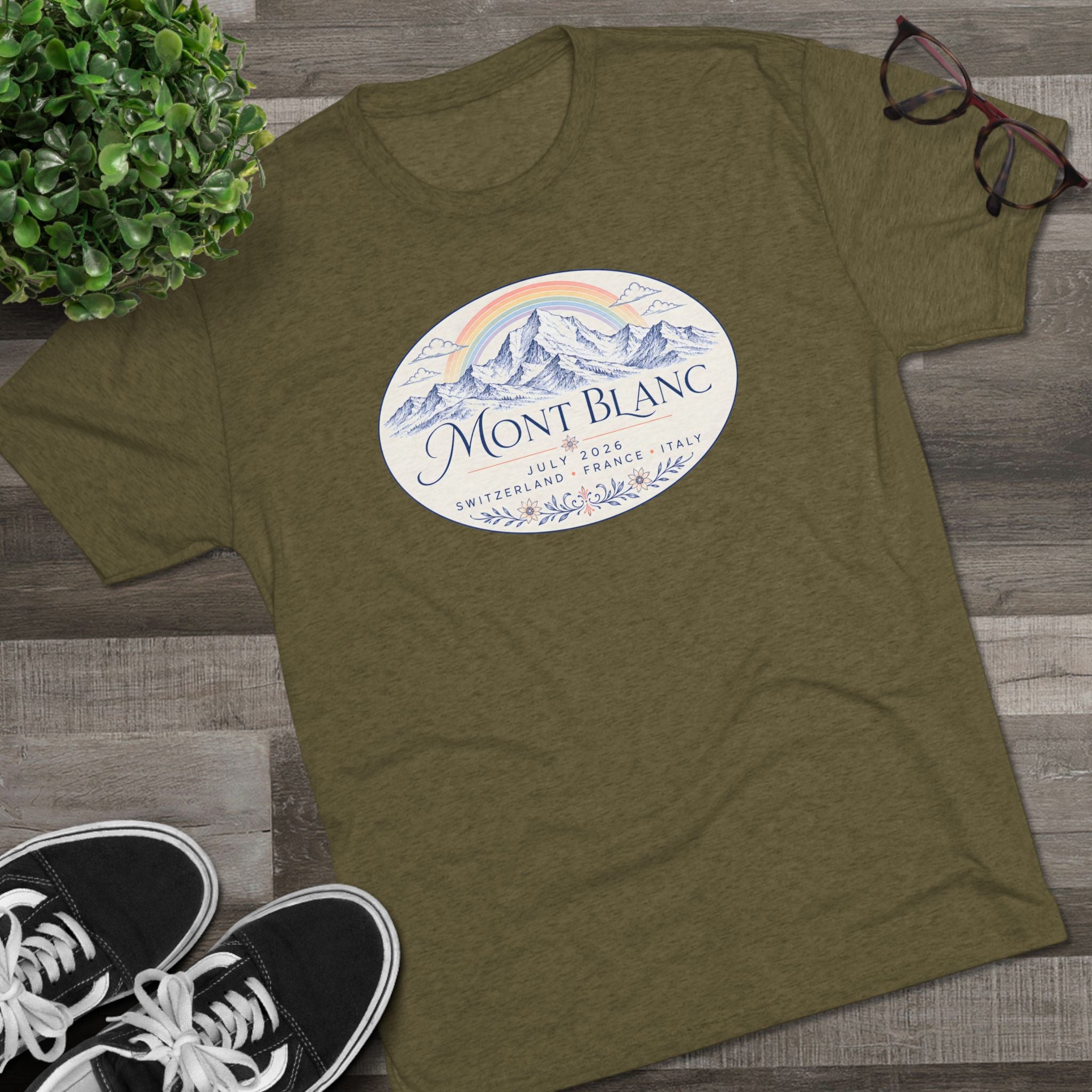 Mont Blanc Adventure Tee — Elegant Design