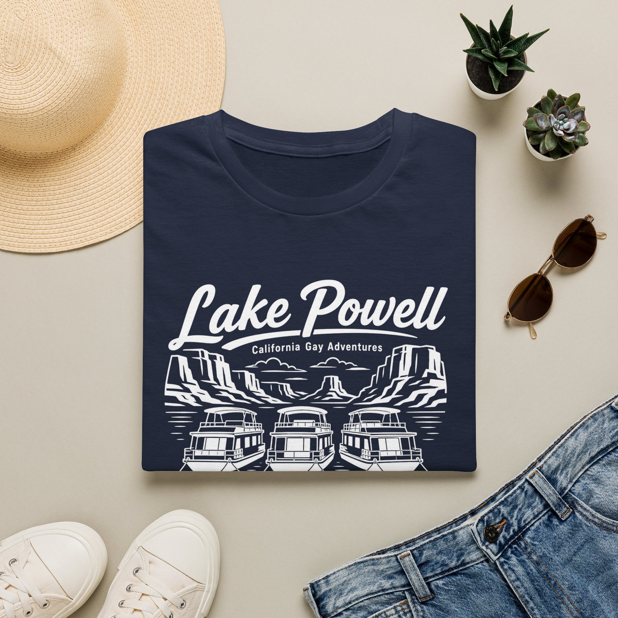 Lake Powell T-Shirt - White Lettering
