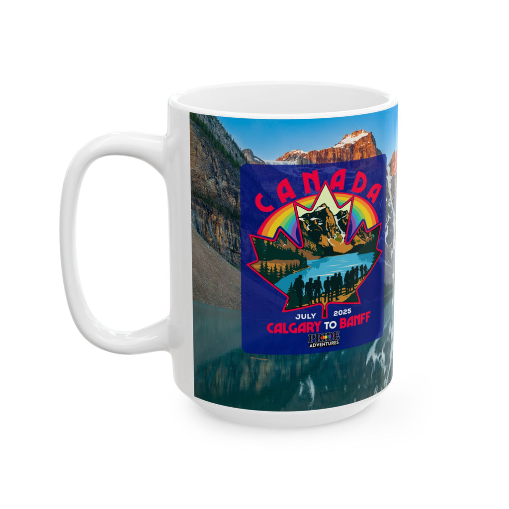 Canada Road Trip Mug – Calgary to Banff | 11 oz / 15 oz
