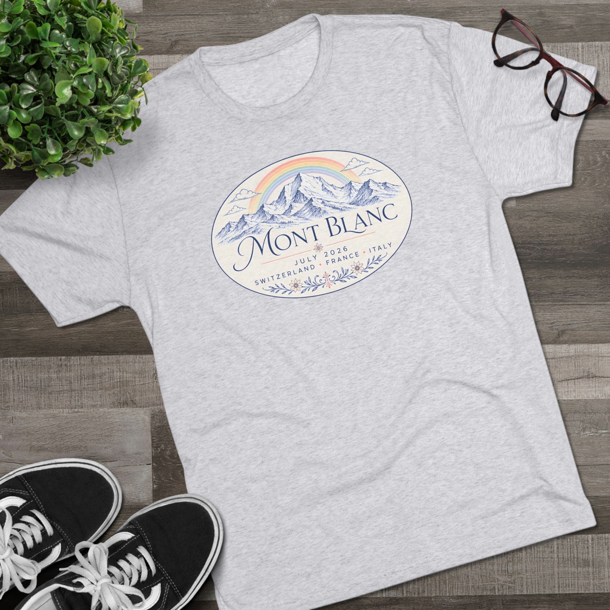 Mont Blanc Adventure Tee — Elegant Design