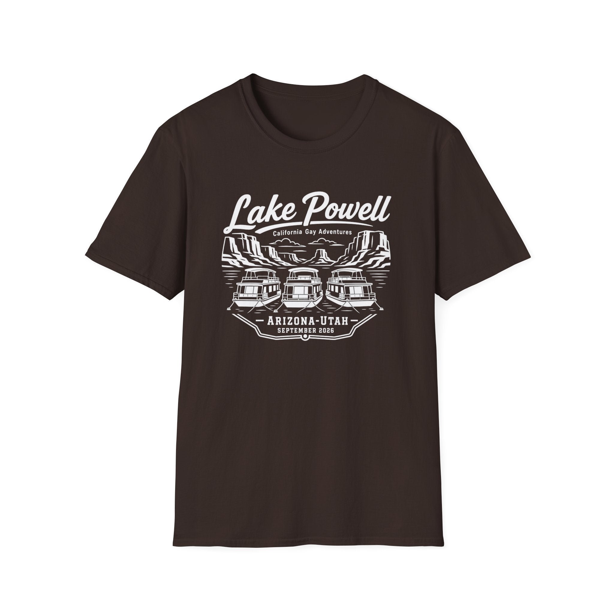 Lake Powell T-Shirt - White Lettering