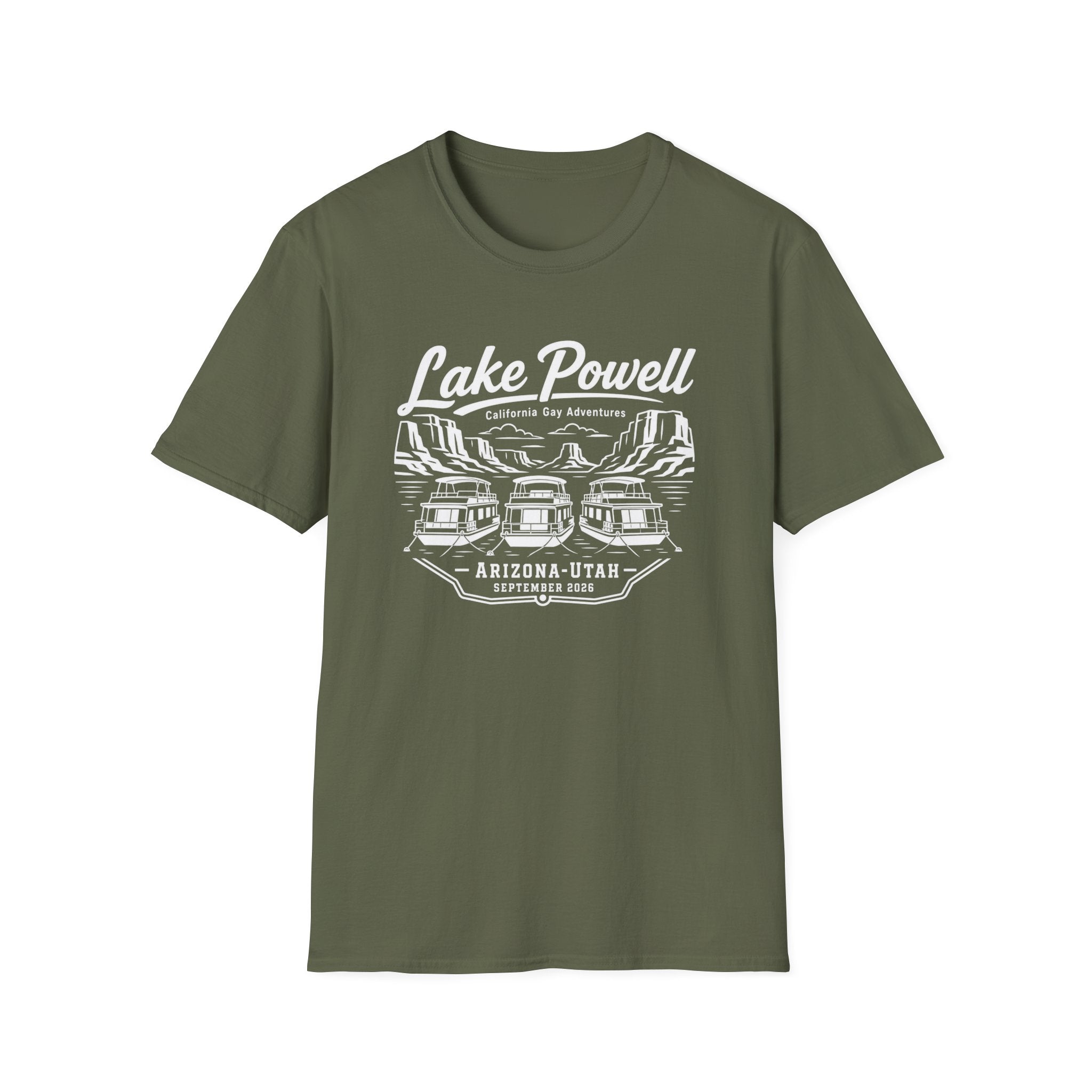 Lake Powell T-Shirt - White Lettering