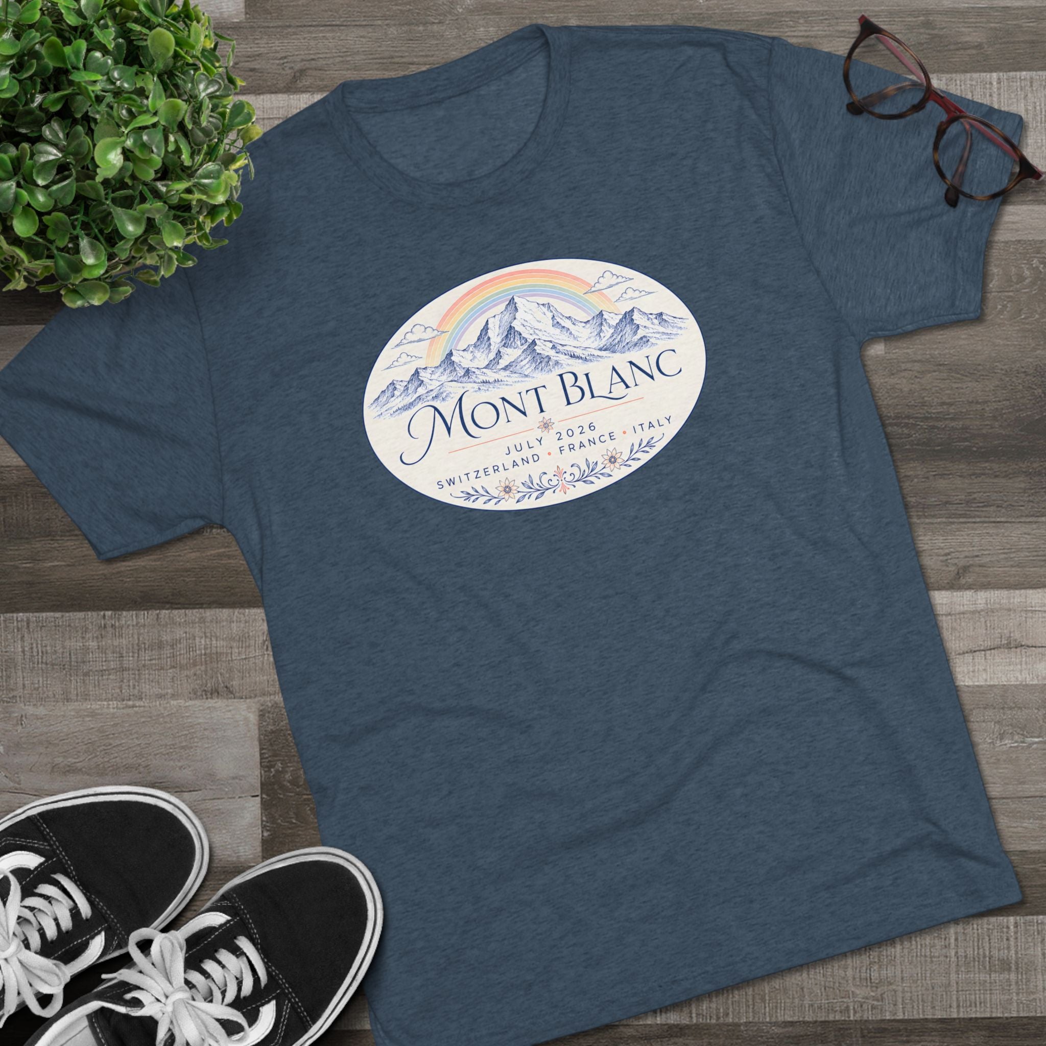 Mont Blanc Adventure Tee — Elegant Design