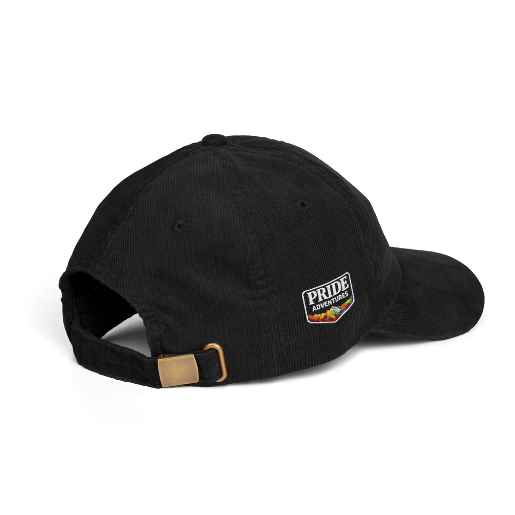 Pride Adventures Vintage Corduroy Embroidered Cap