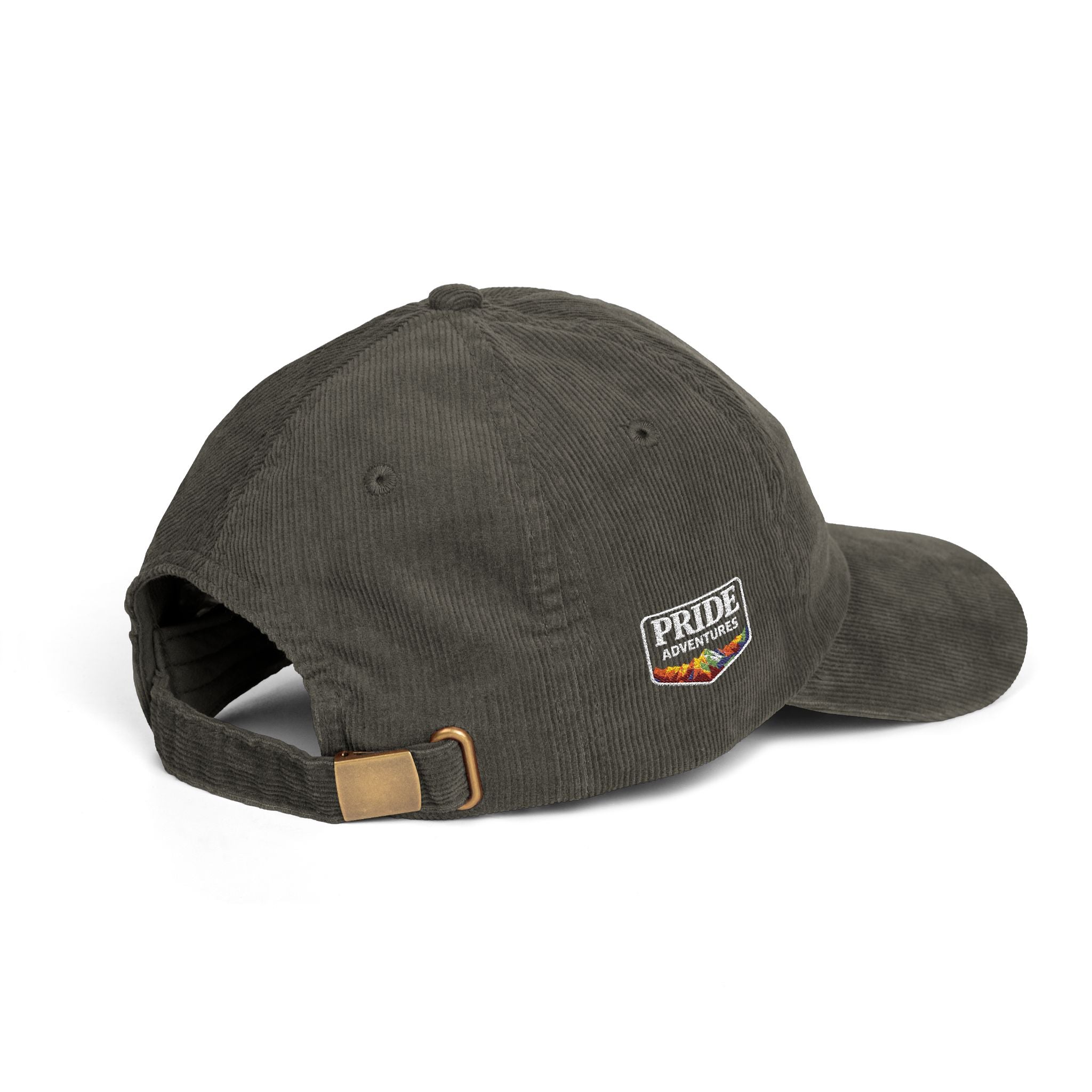 Pride Adventures Vintage Corduroy Embroidered Cap