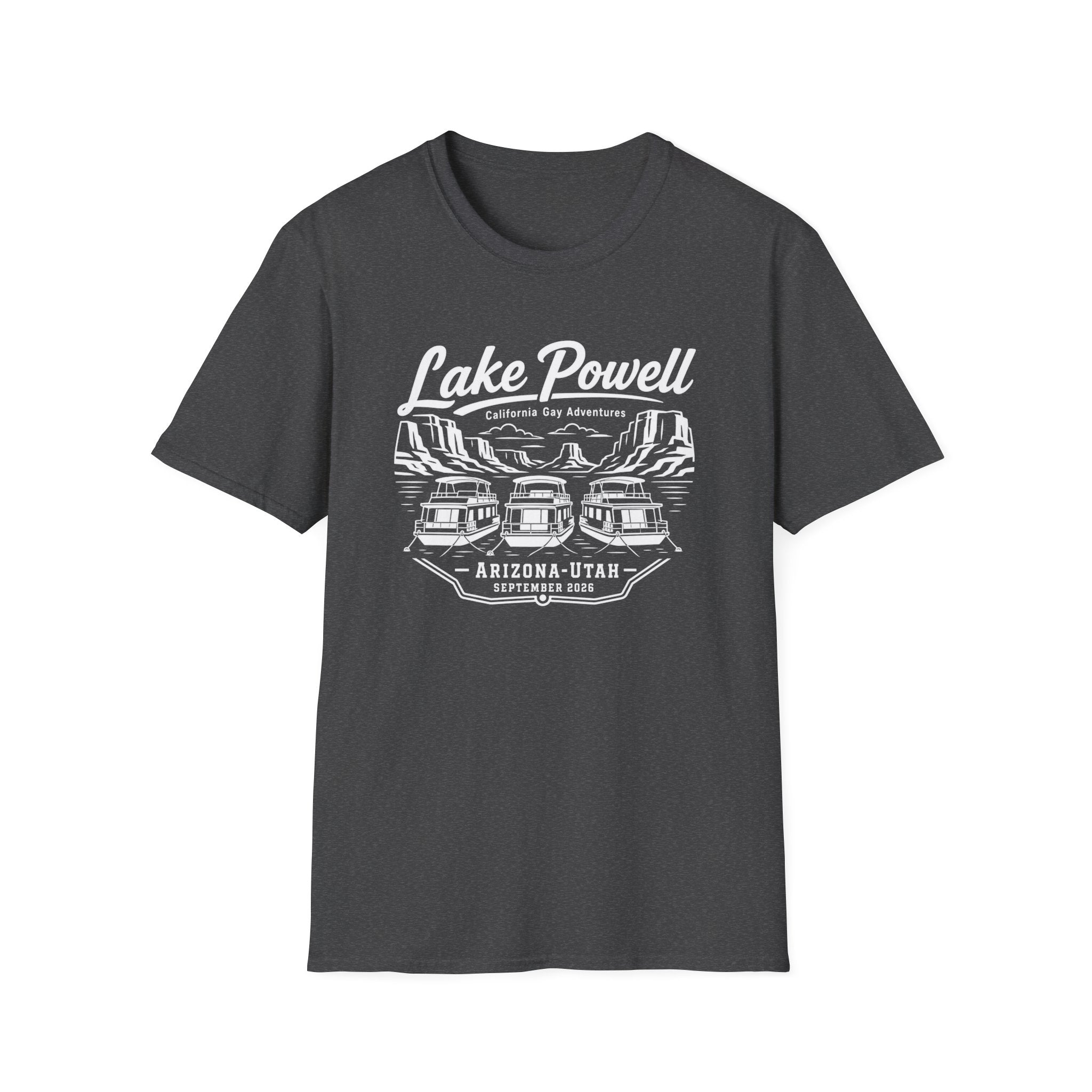 Lake Powell T-Shirt - White Lettering