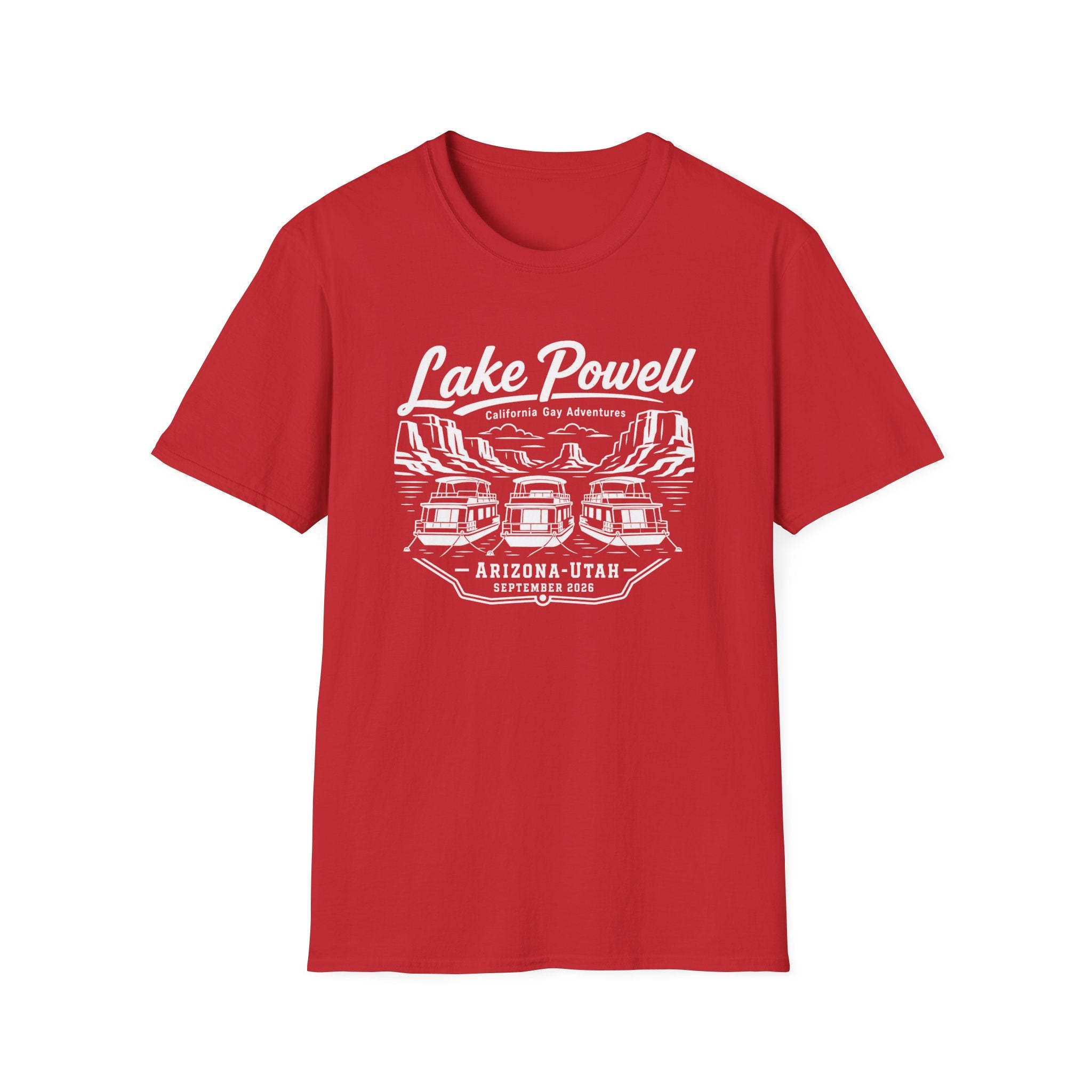 Lake Powell T-Shirt - White Lettering