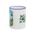 CGA Hawaii Retreat: Hawaii Hibiscus Accent Rim & Handle Coffee Cup (11oz/15oz)