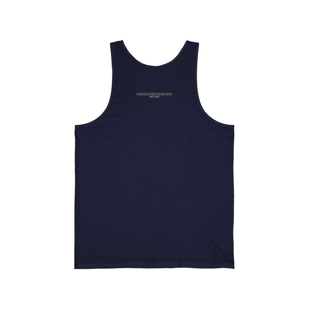 Tank Top — Colorful Hummingbird Logo "Live Free" Minimalist Athletic Tank