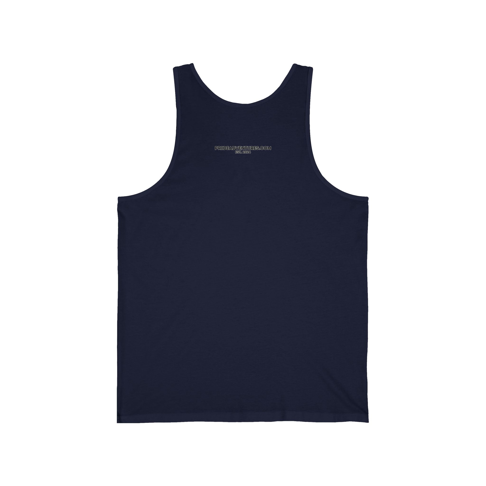 Tank Top — Colorful Hummingbird Logo "Live Free" Minimalist Athletic Tank