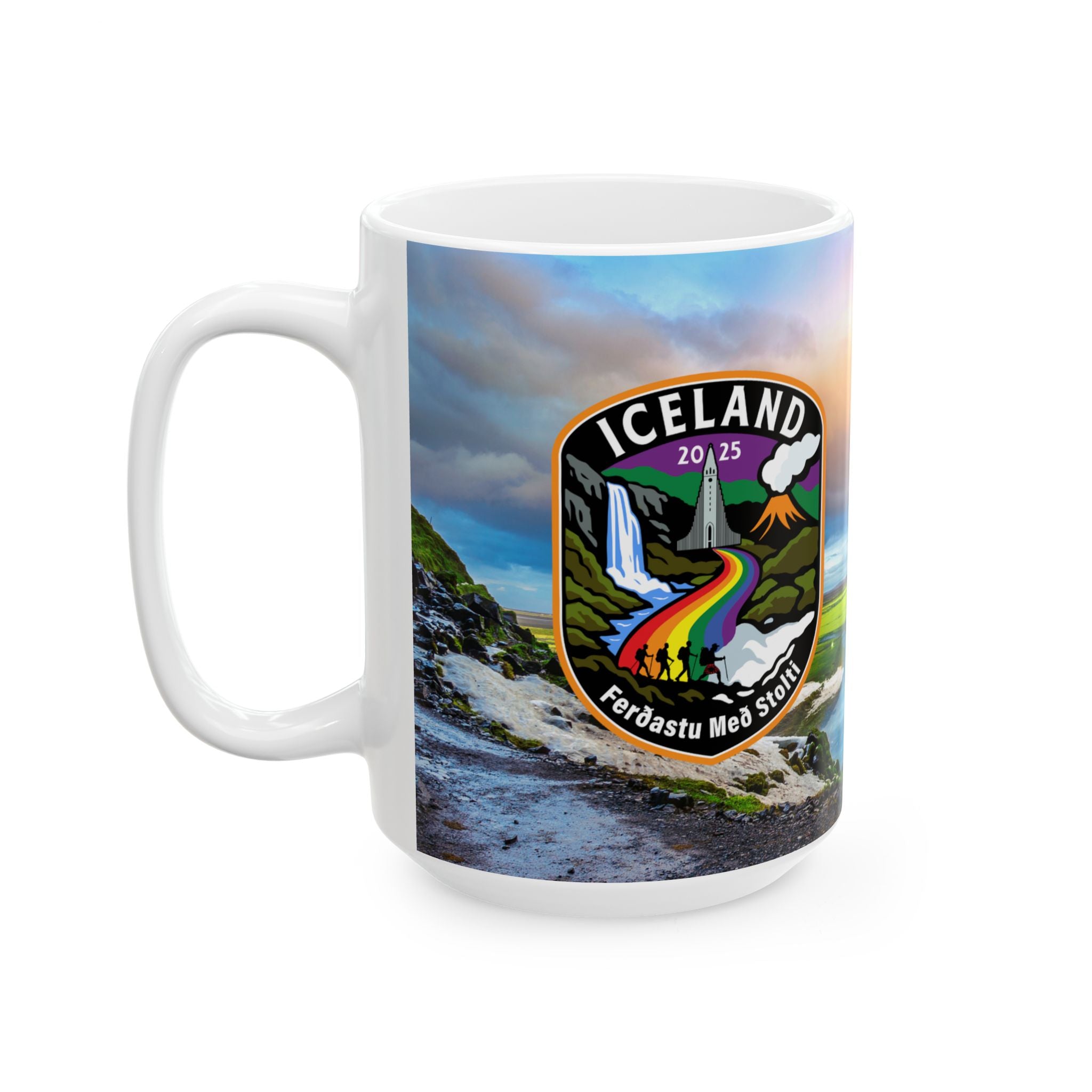 Iceland Adventure Mug – Golden Circle to Snæfellsnes | 11 oz / 15 oz
