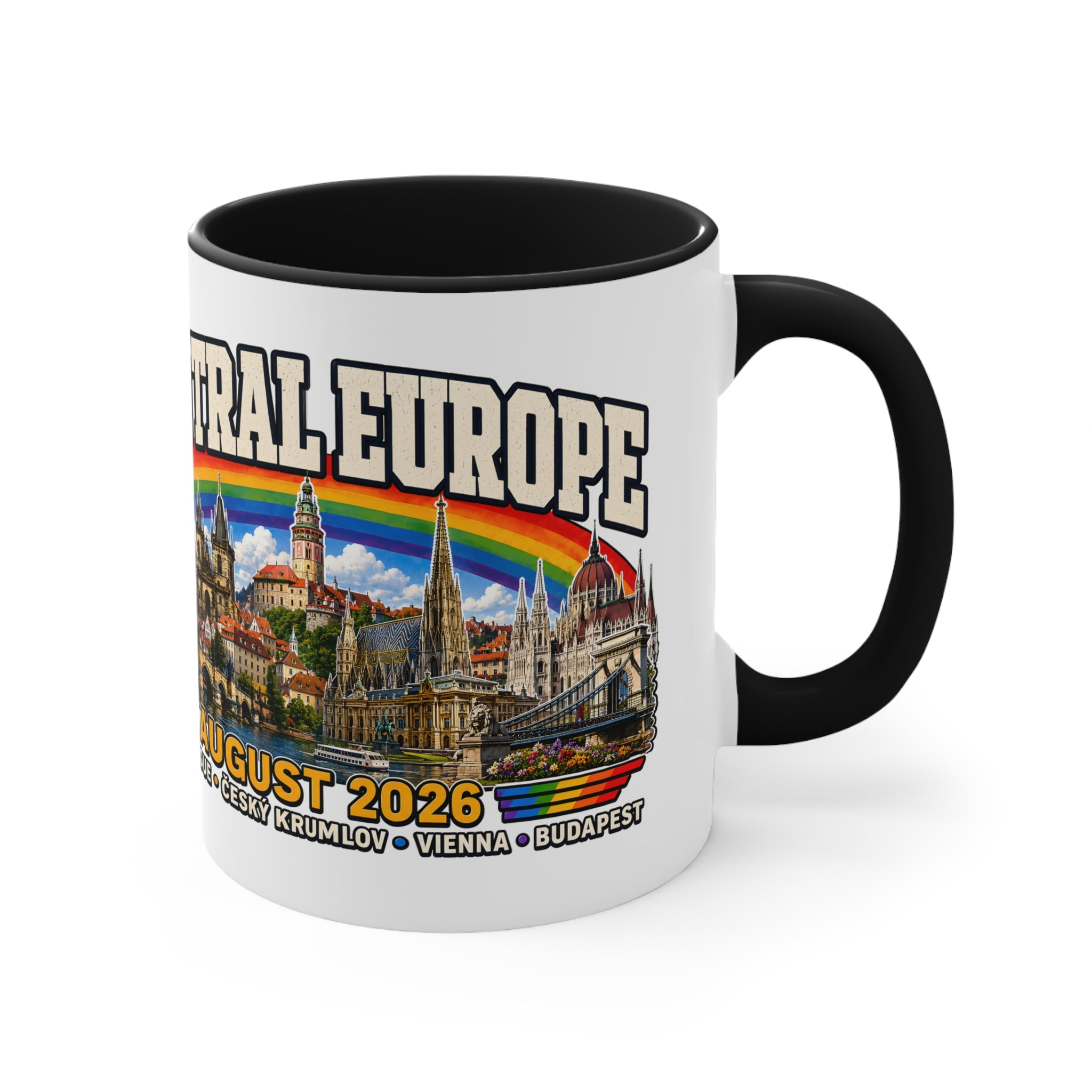Central Europe Pride Accent Mug