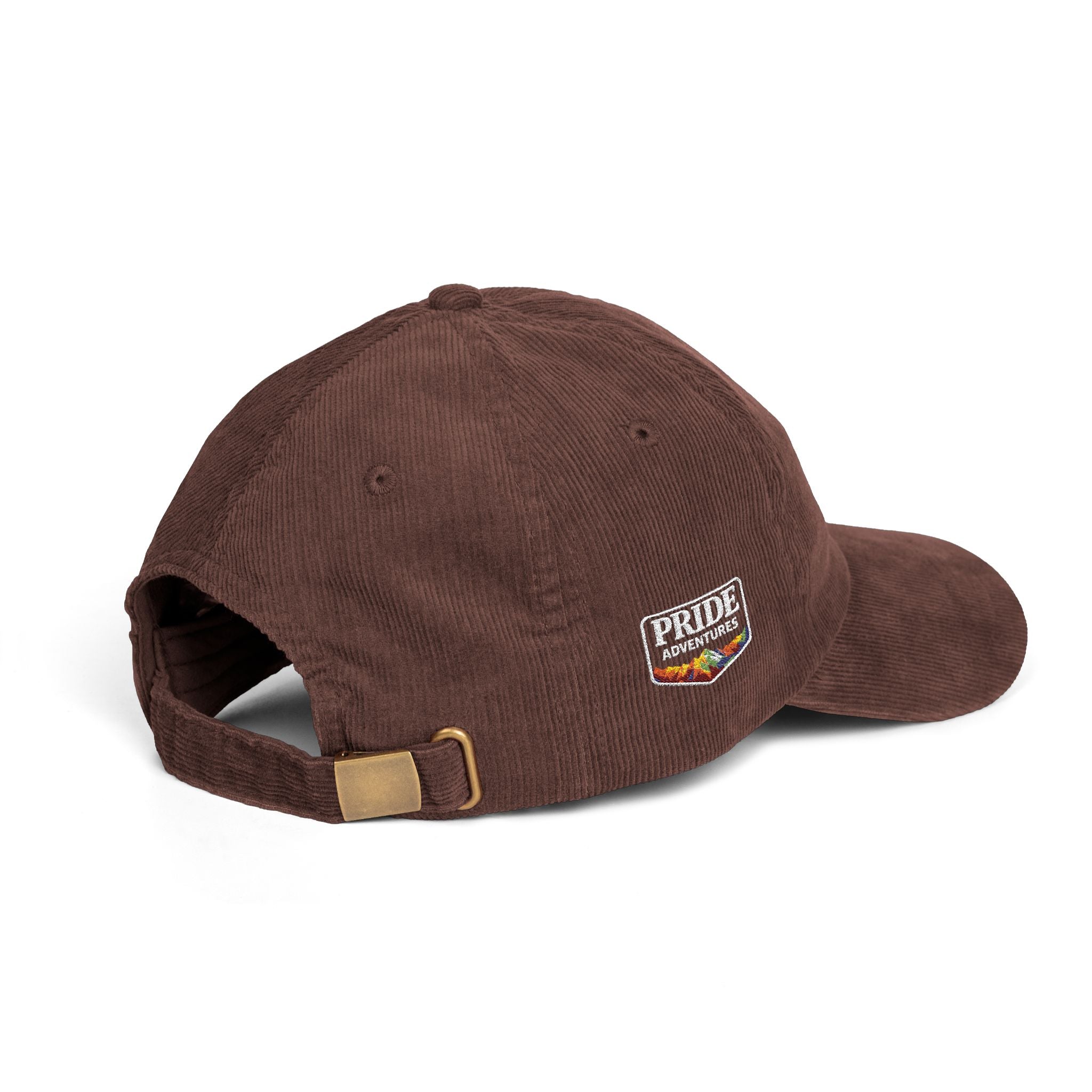 Pride Adventures Vintage Corduroy Embroidered Cap
