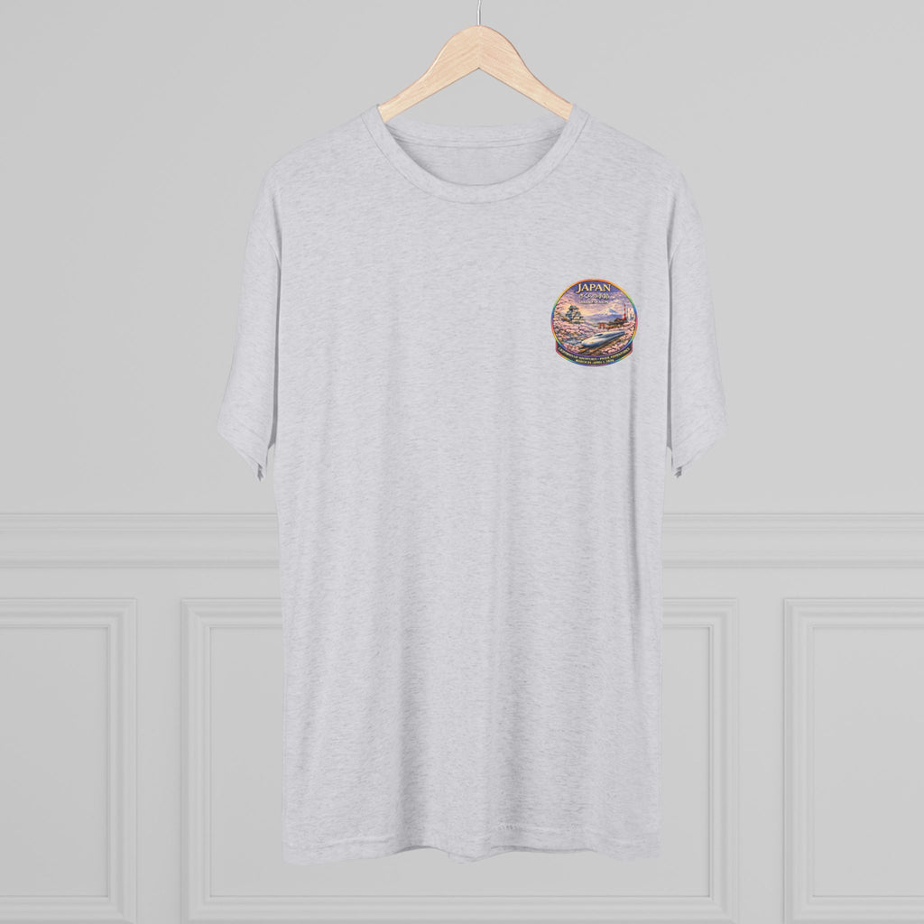 Japan Sakura Season Collector Tee -- Front Badge & Back Art Print · CGA × Pride Adventures