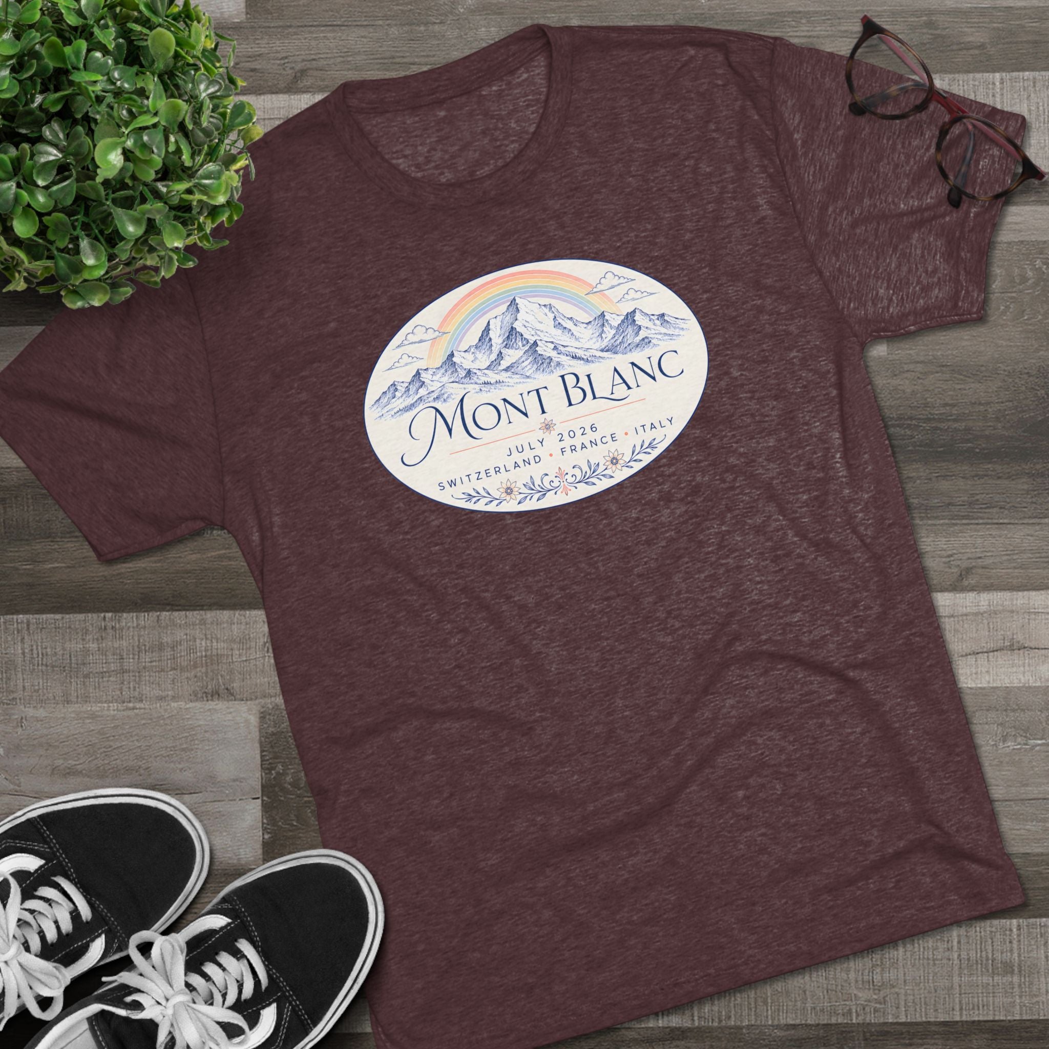 Mont Blanc Adventure Tee — Elegant Design