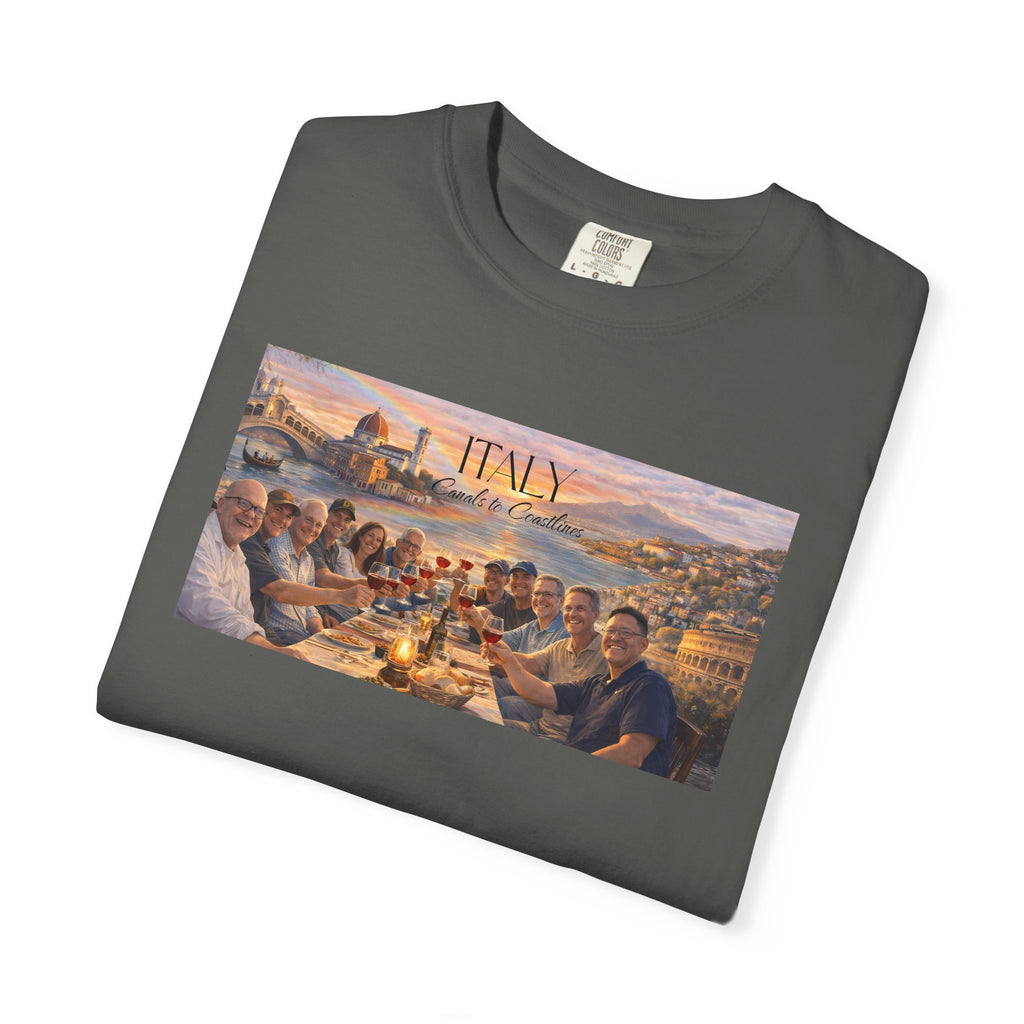 Italy Adventure T-Shirt 2 – Canals to Coastlines