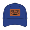 Pride Adventures Leather Patch Baseball Cap — Mountain Design