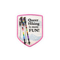 Queer Hiking Is More Fun! Vinyl Sticker