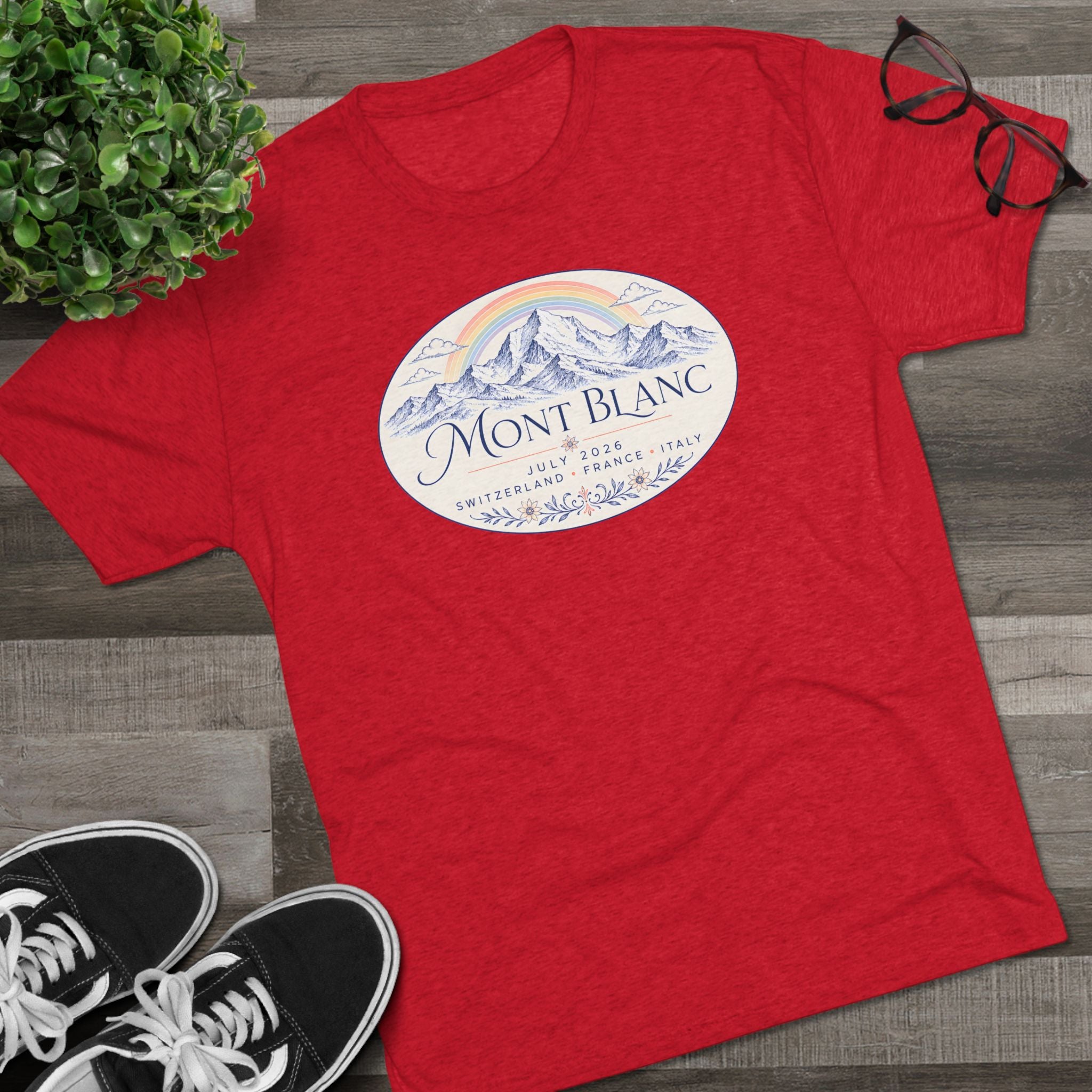 Mont Blanc Adventure Tee — Elegant Design