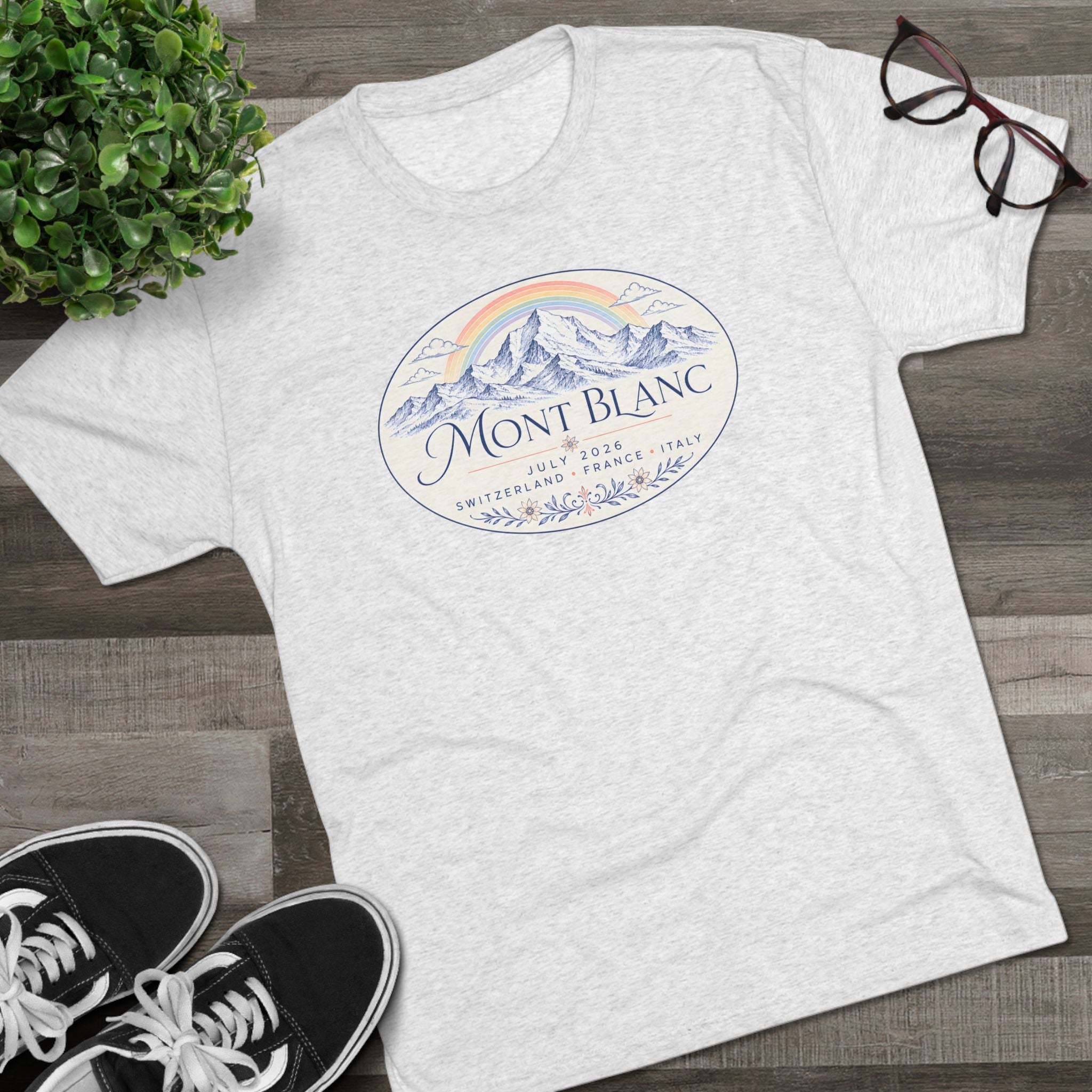 Mont Blanc Adventure Tee — Elegant Design