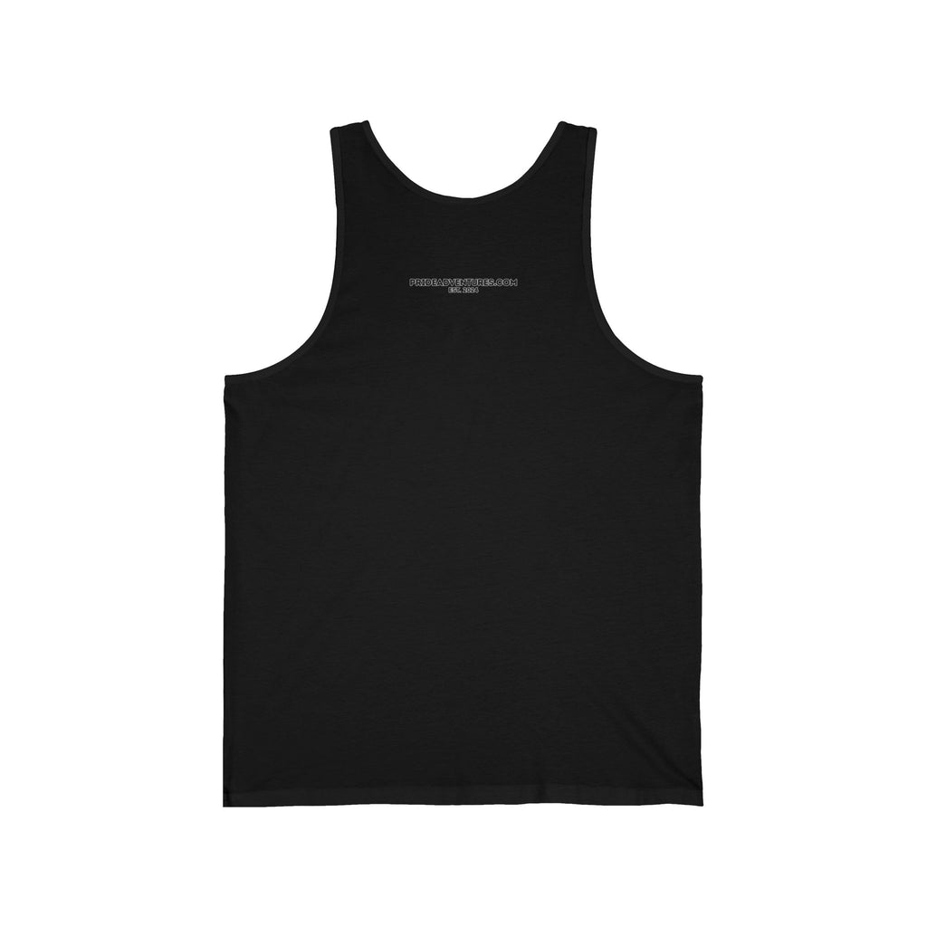 Tank Top — Colorful Hummingbird Logo "Live Free" Minimalist Athletic Tank