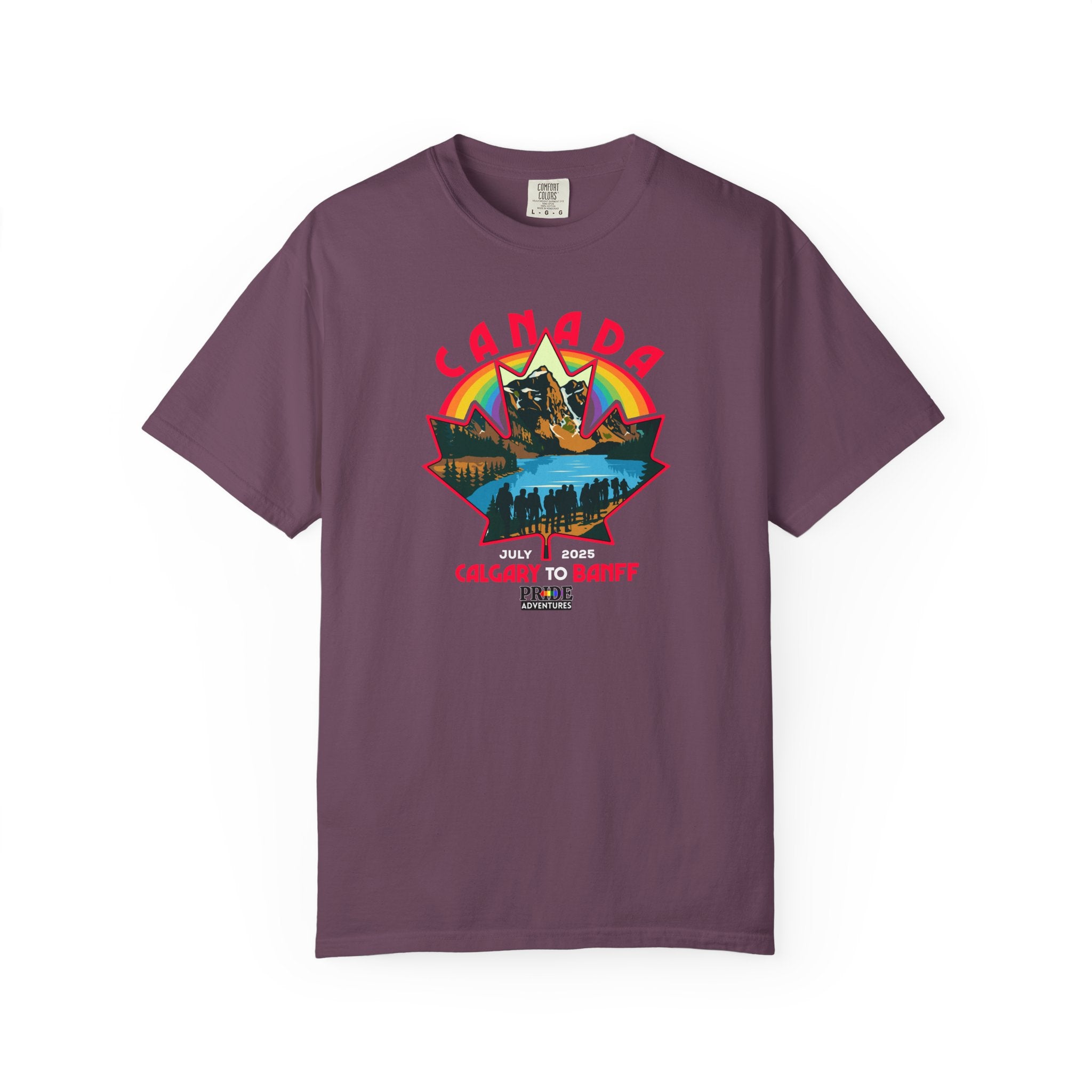 Canada Road Trip T-Shirt – Calgary to Banff