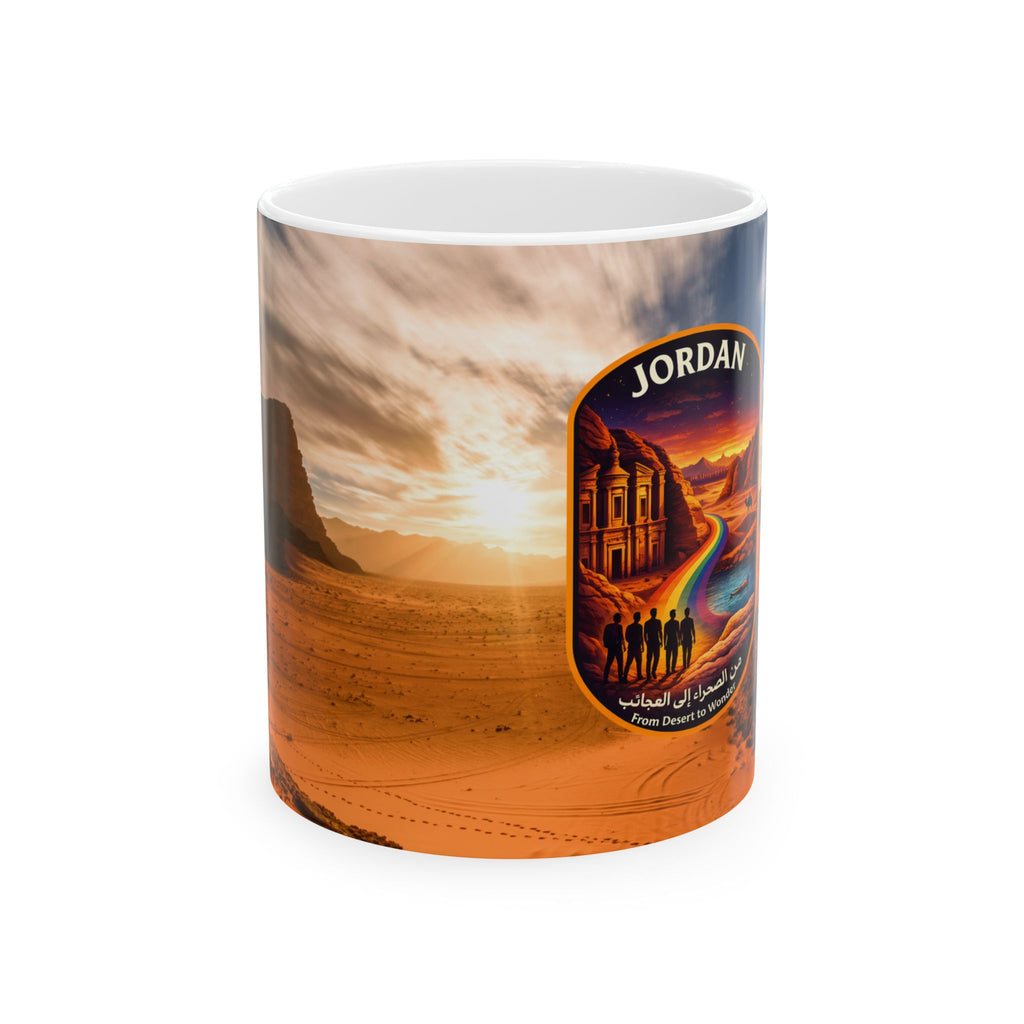 Jordan Adventure Mug – Wadi Rum to Petra | 11 oz / 15 oz