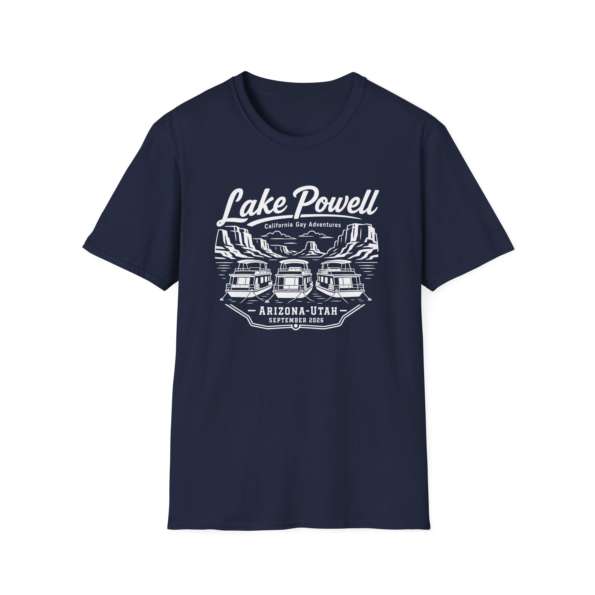 Lake Powell T-Shirt - White Lettering